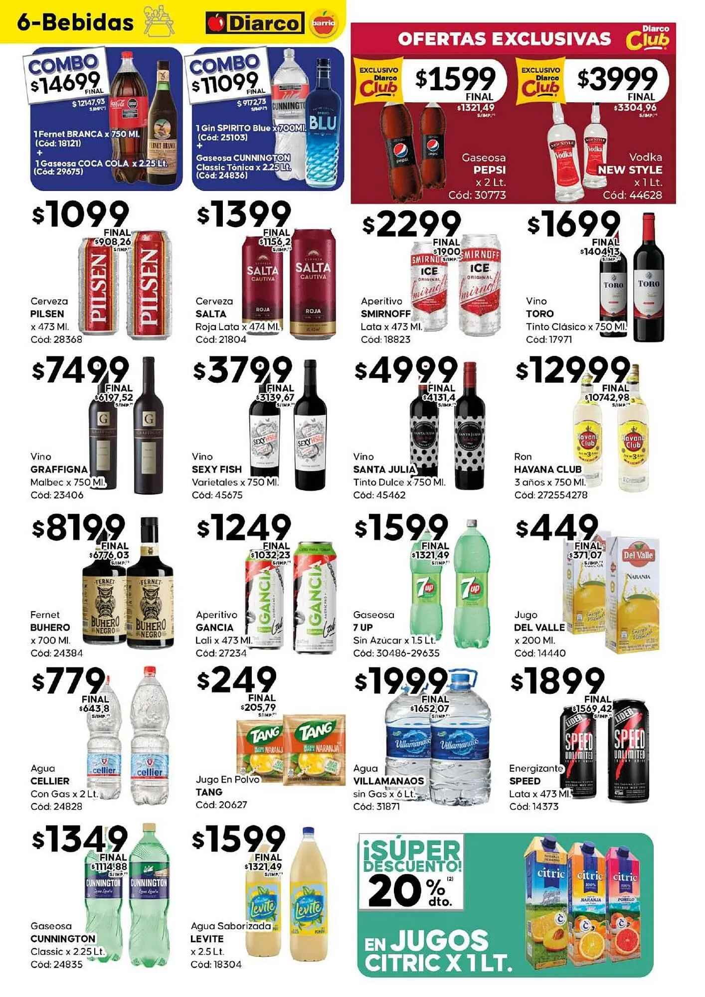 Ofertas de Catálogo Diarco 4 de agosto al 8 de agosto 2025 - Página 6 del catálogo