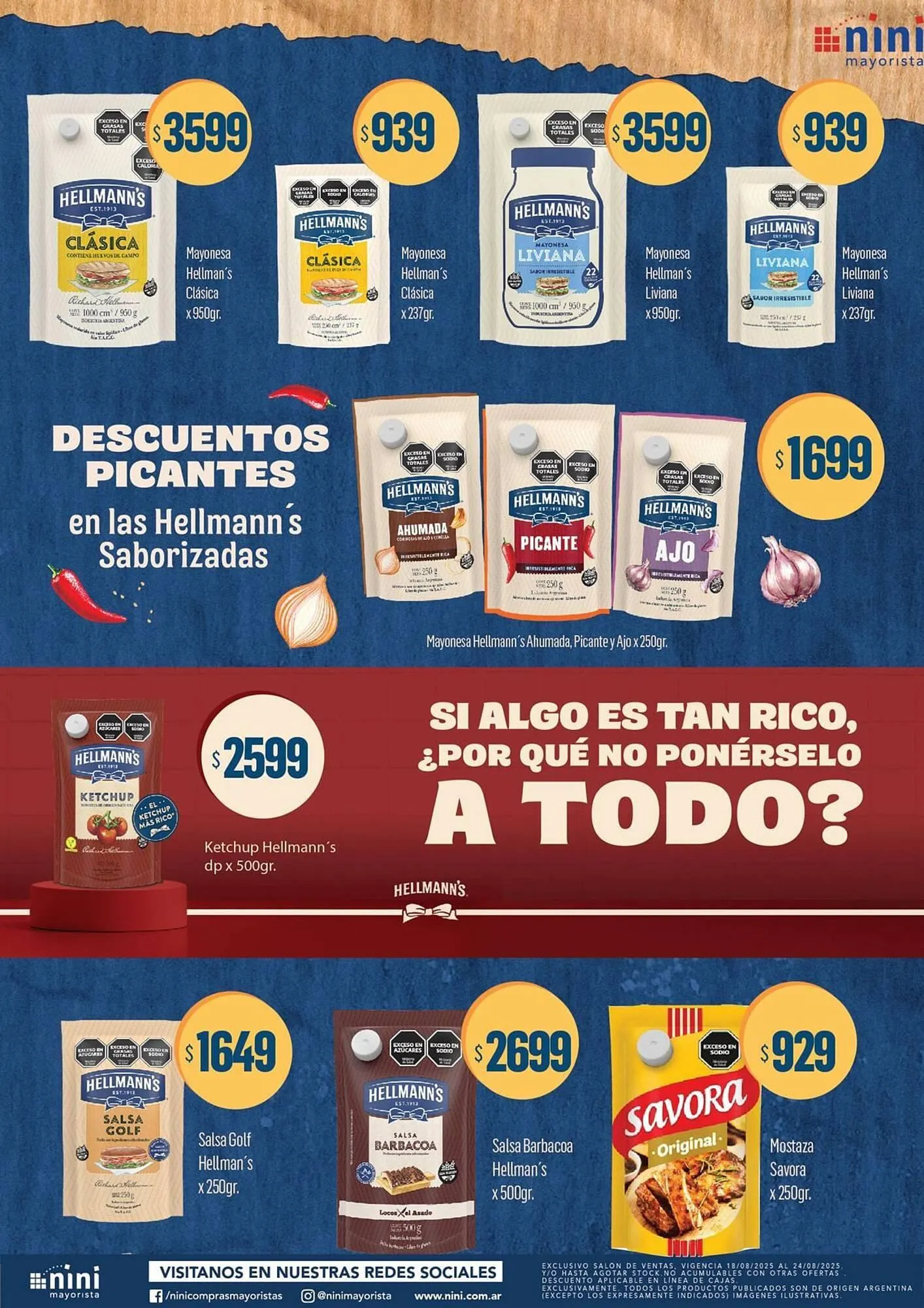 Ofertas de Catálogo Nini Mayorista 18 de agosto al 24 de agosto 2025 - Página 19 del catálogo