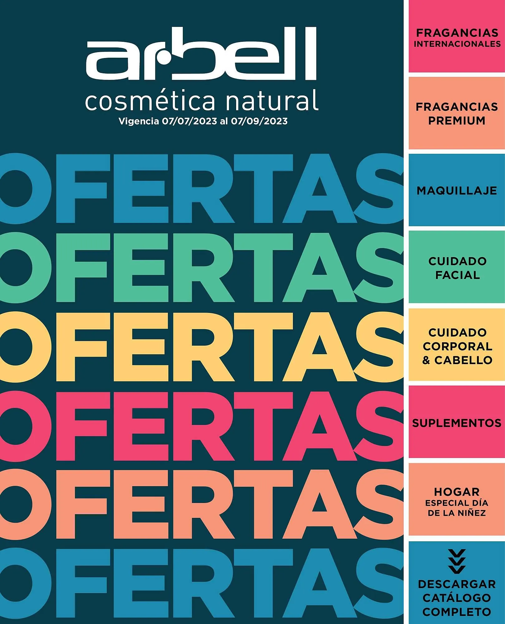 Ofertas de Catálogo Arbell 7 de julio al 7 de septiembre 2023 - Página 1 del catálogo