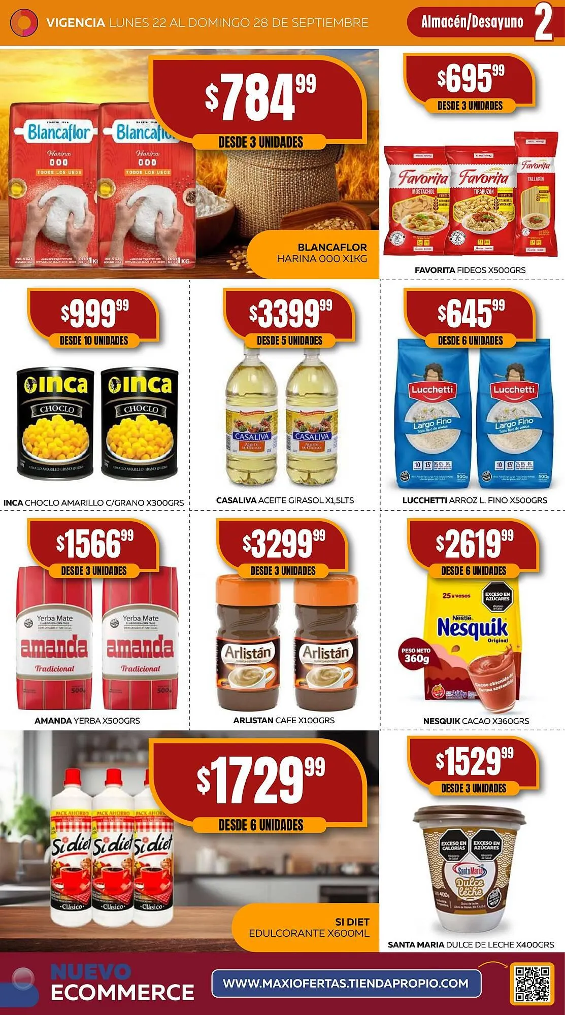 Ofertas de Catálogo Maxi Ofertas 22 de septiembre al 28 de septiembre 2025 - Página 2 del catálogo