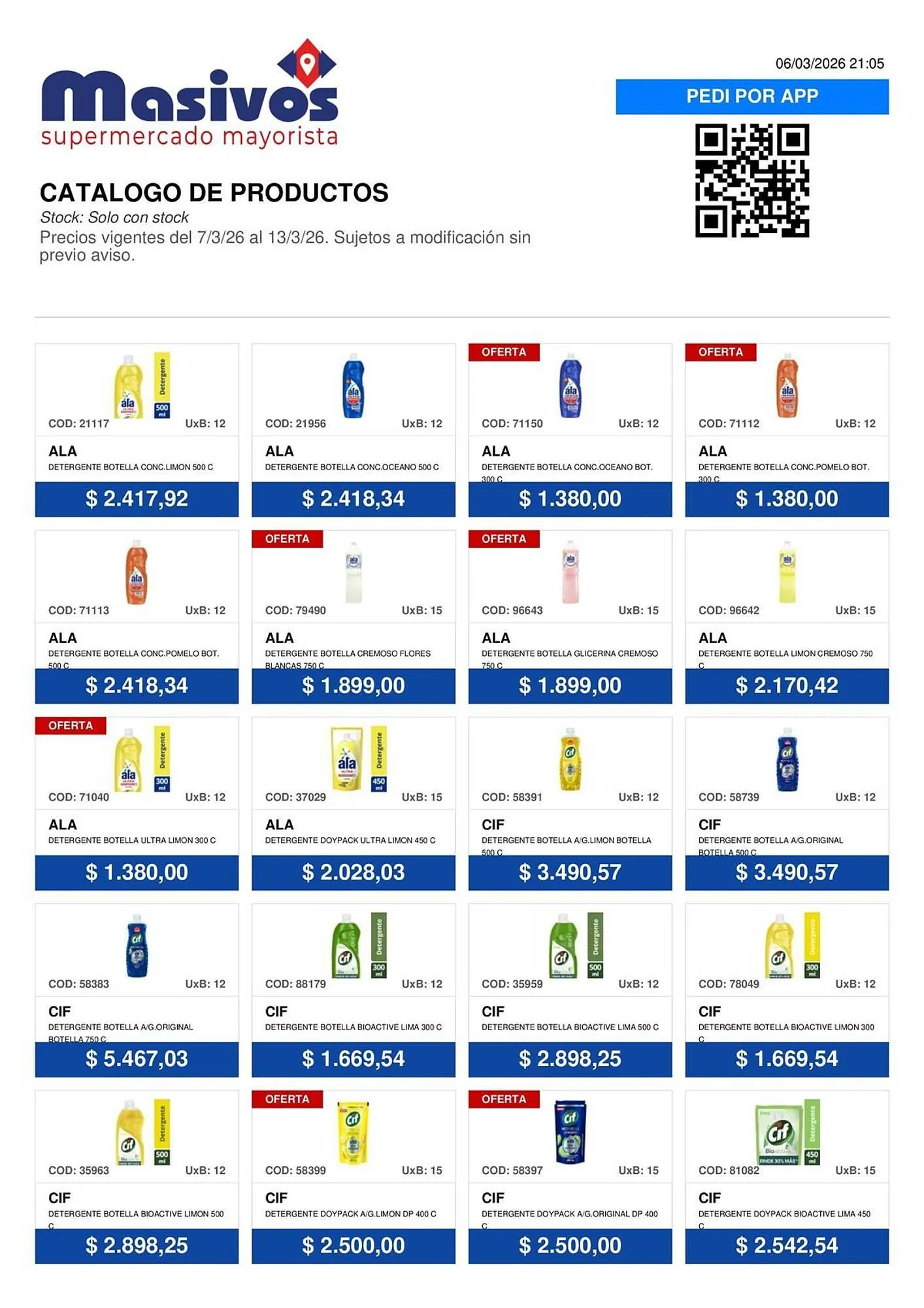 Ofertas de Catálogo Masivos 7 de marzo al 13 de marzo 2026 - Página 65 del catálogo