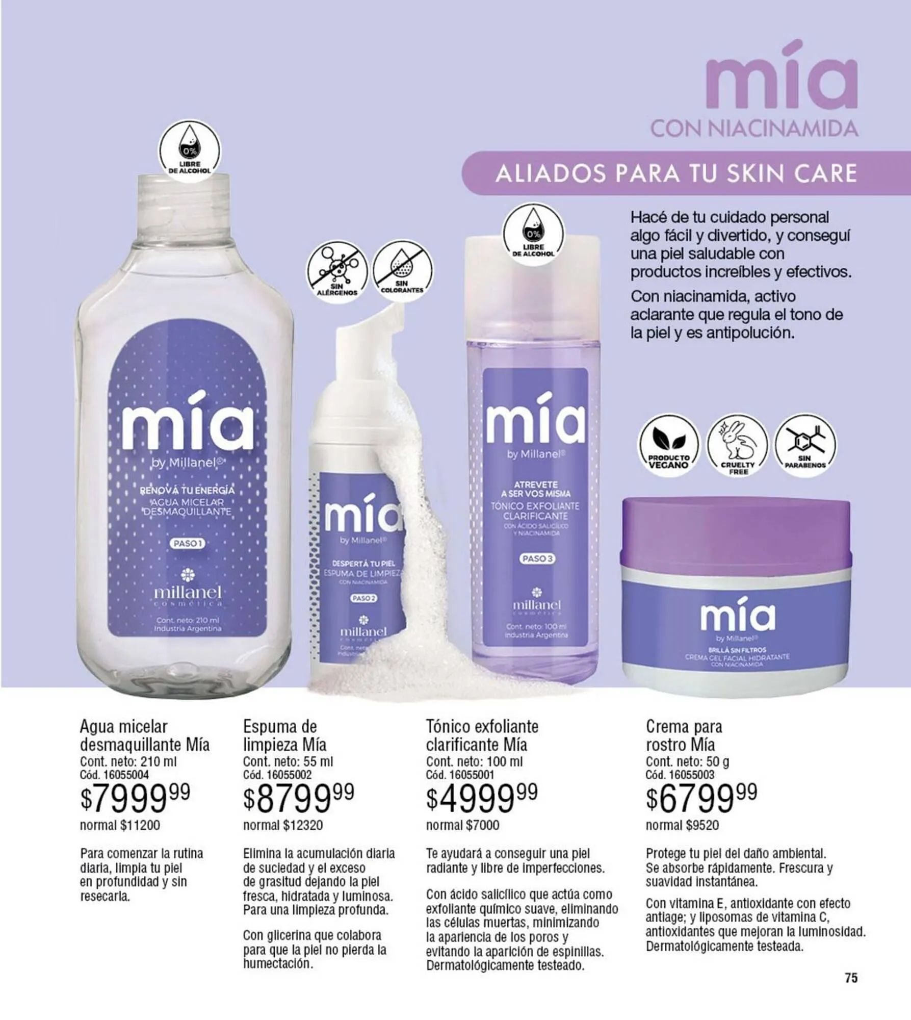 Ofertas de Catálogo Millanel Cosmética 3 de marzo al 30 de marzo 2025 - Página 75 del catálogo