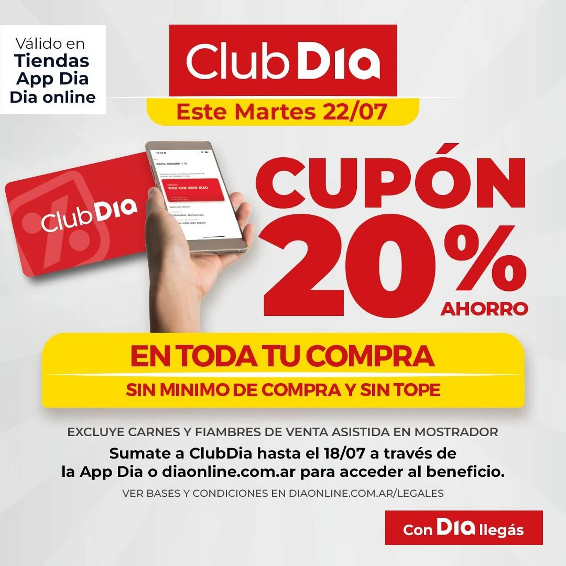 Ofertas de Catálogo Supermercados DIA 22 de julio al 22 de julio 2025 - Página 1 del catálogo