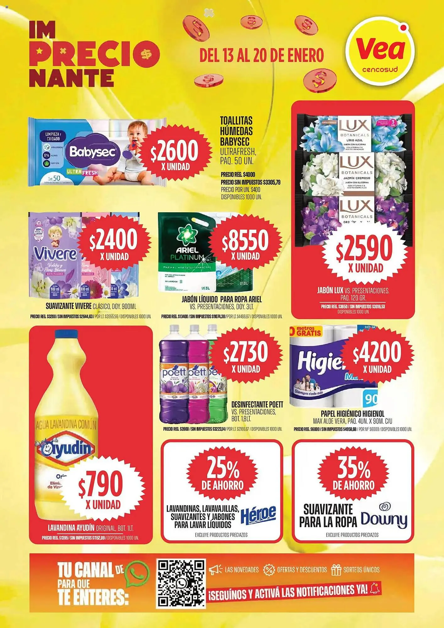 Ofertas de Catálogo Supermercados Vea 13 de enero al 20 de enero 2026 - Página 6 del catálogo