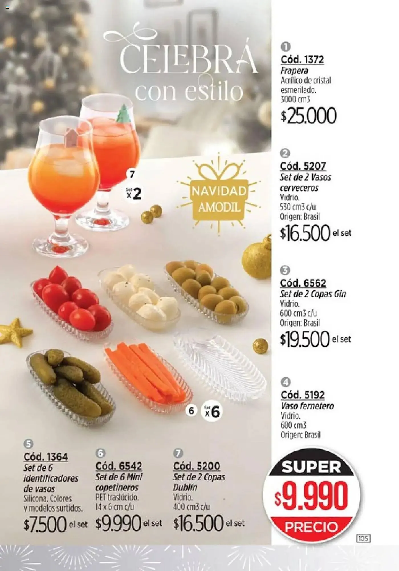 Ofertas de Catálogo Amodil 14 de octubre al 1 de diciembre 2025 - Página 105 del catálogo