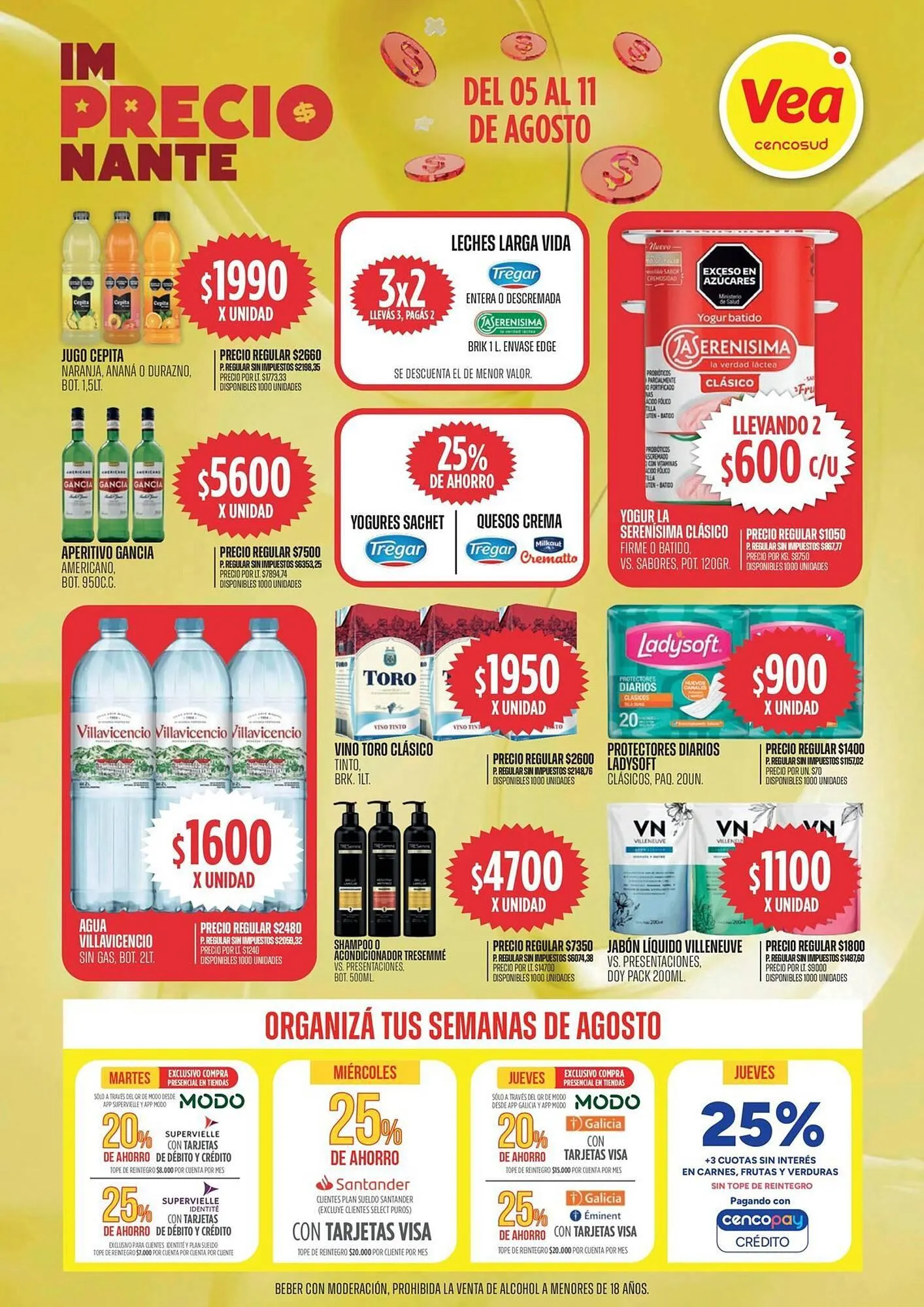 Ofertas de Catálogo Supermercados Vea 5 de agosto al 11 de agosto 2025 - Página 3 del catálogo