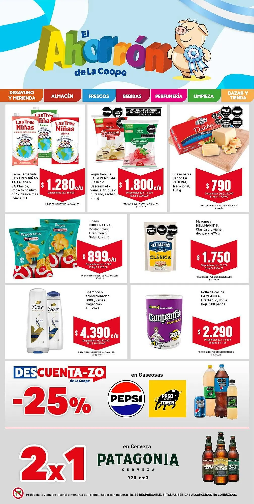 Ofertas de Catálogo Cooperativa Obrera 2 de mayo al 14 de mayo 2025 - Página 1 del catálogo
