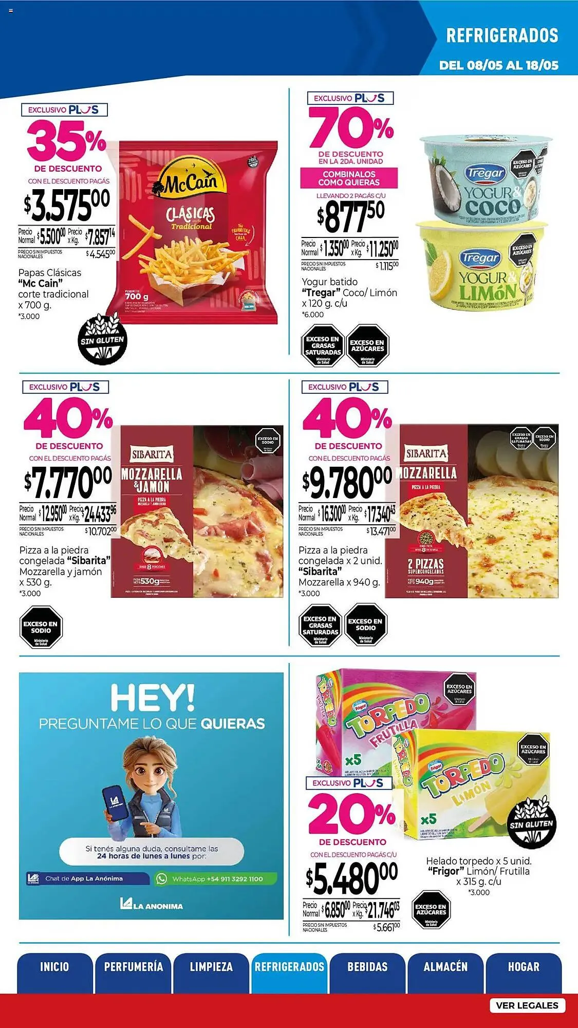 Ofertas de Catálogo La Anonima 8 de mayo al 18 de mayo 2025 - Página 15 del catálogo