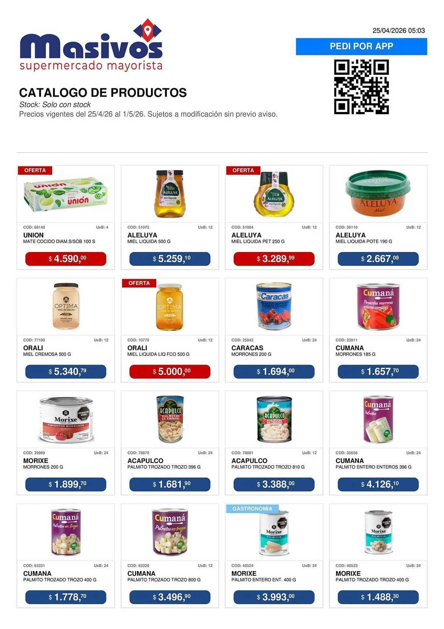 Ofertas de Catálogo Masivos 25 de abril al 1 de mayo 2026 - Página 37 del catálogo