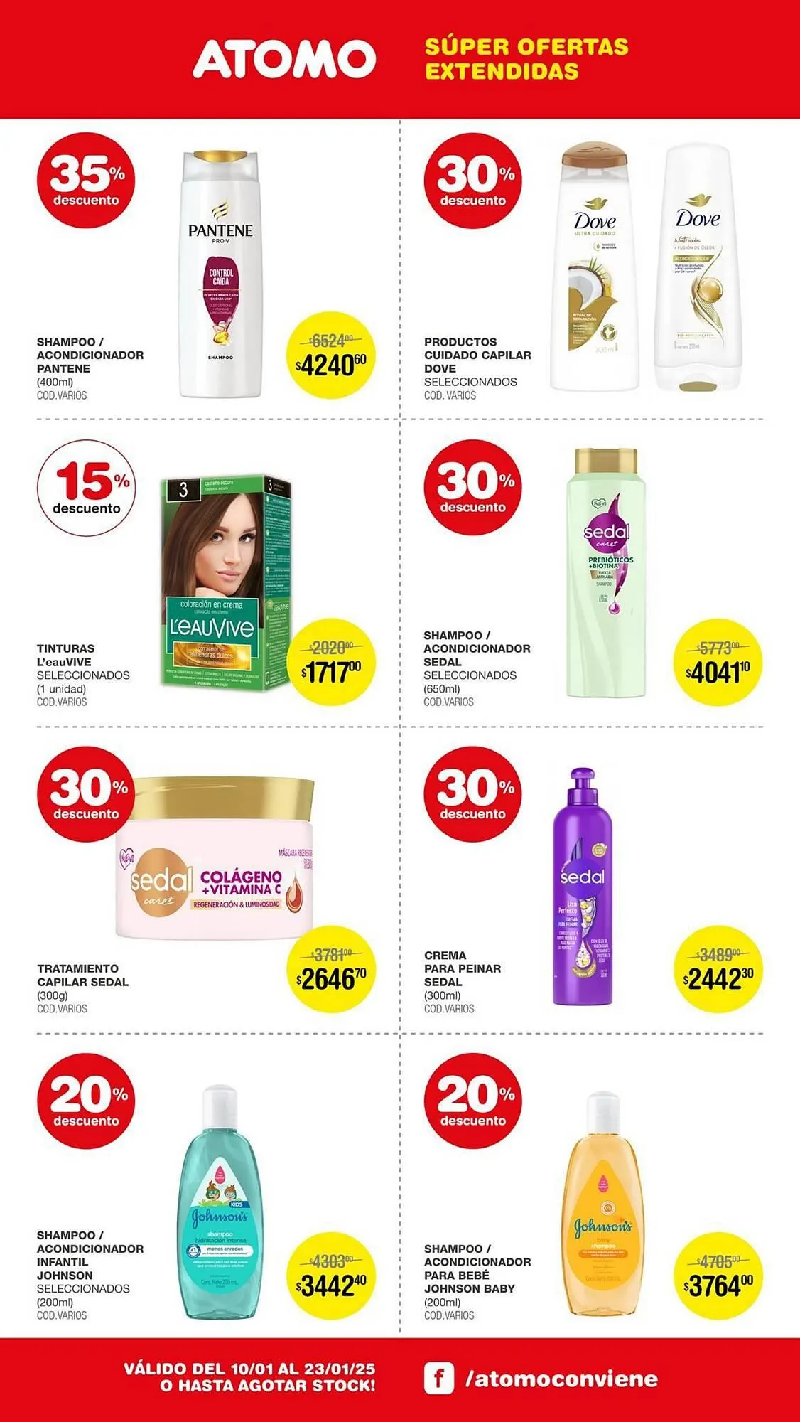 Ofertas de Catálogo Atomo Conviene 10 de enero al 16 de enero 2025 - Página 3 del catálogo