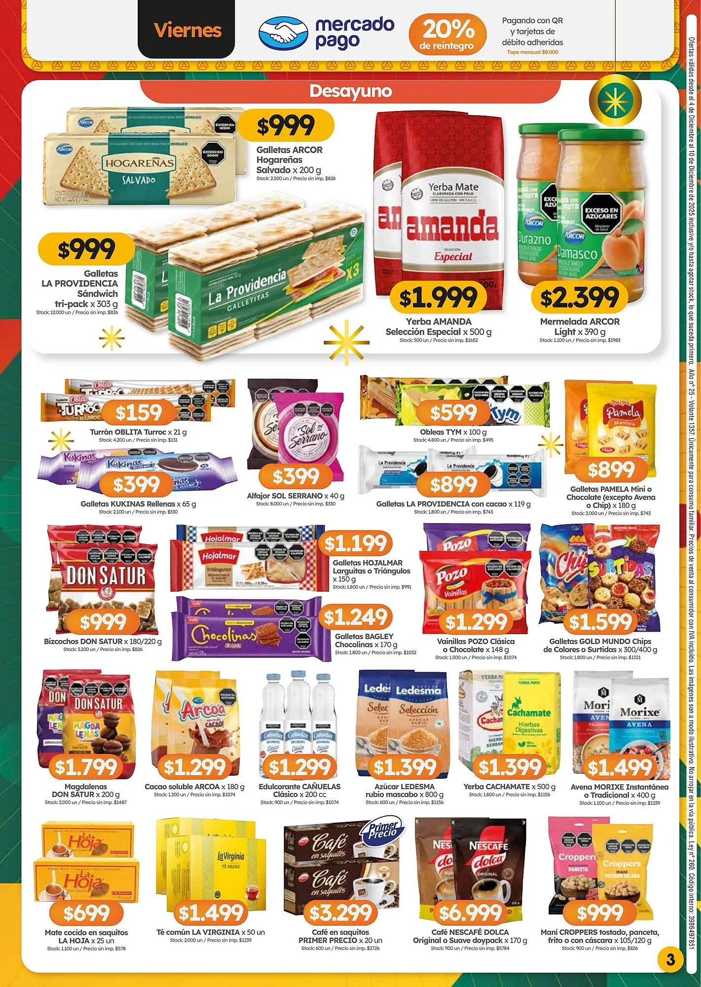 Ofertas de Folleto Cordiez 4 de diciembre al 10 de diciembre 2025 - Página 3 del catálogo