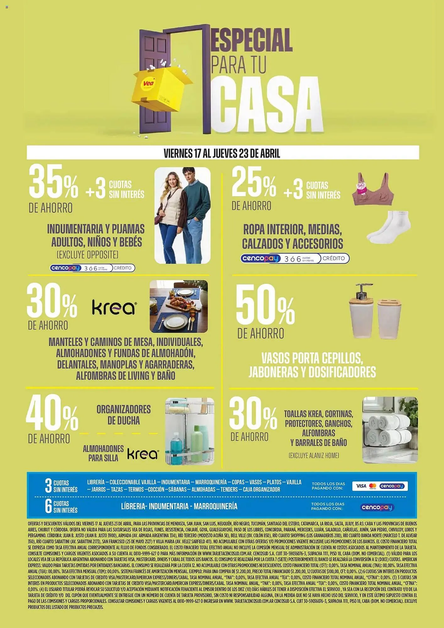 Ofertas de Catálogo Supermercados Vea 17 de abril al 22 de abril 2026 - Página 10 del catálogo