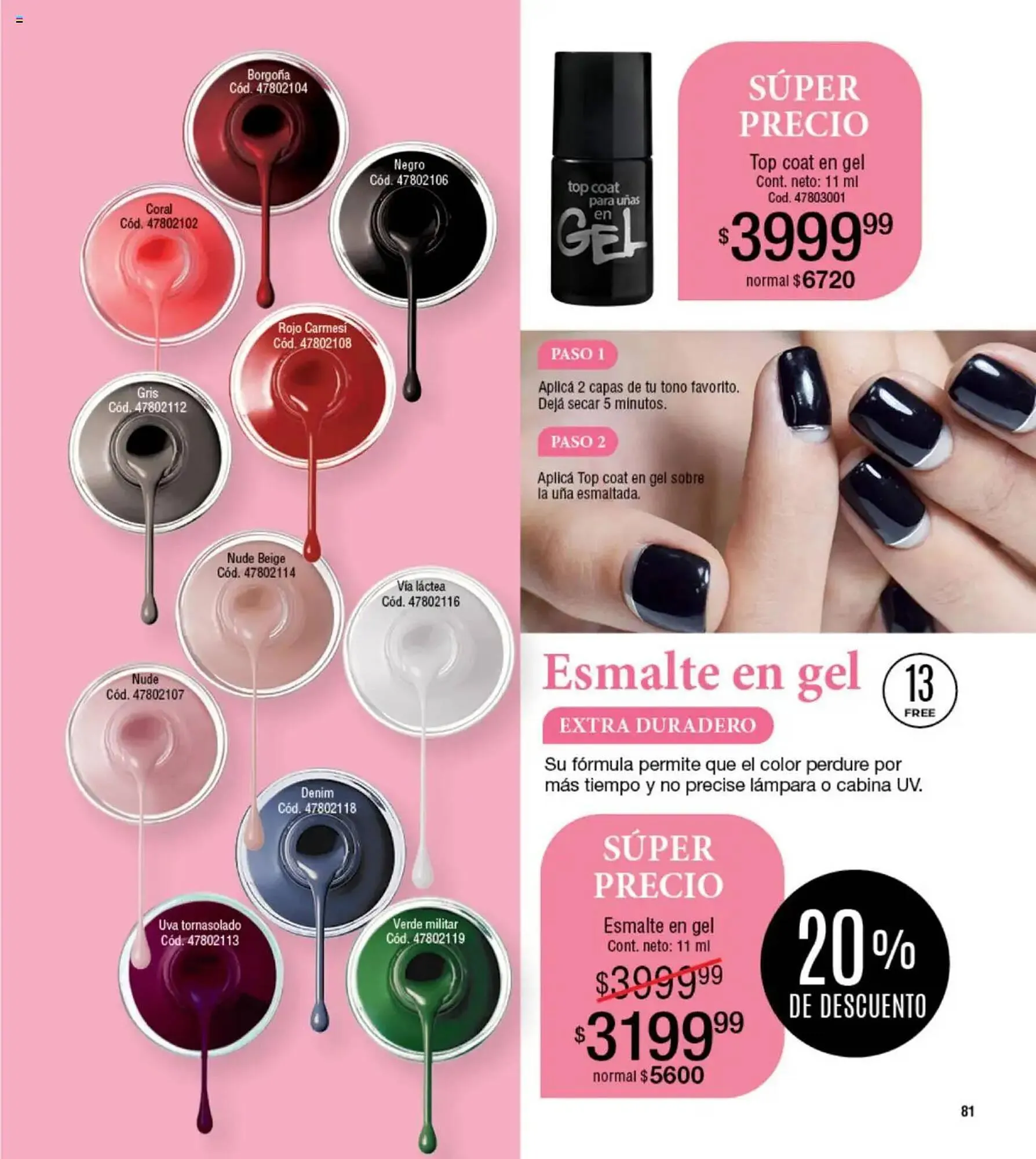 Ofertas de Catálogo Millanel Cosmética 28 de abril al 25 de mayo 2025 - Página 81 del catálogo