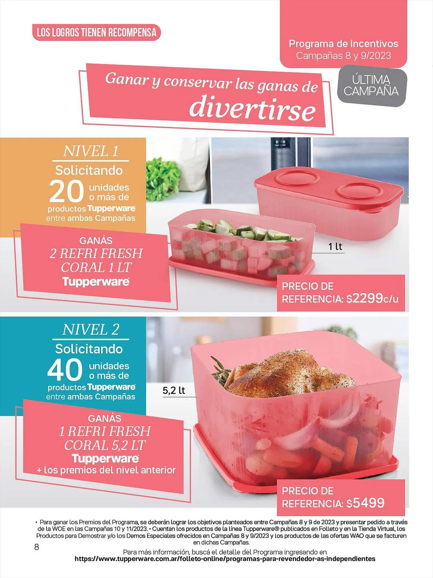 Ofertas de Catálogo Tupperware 4 de julio al 15 de agosto 2023 - Página 8 del catálogo