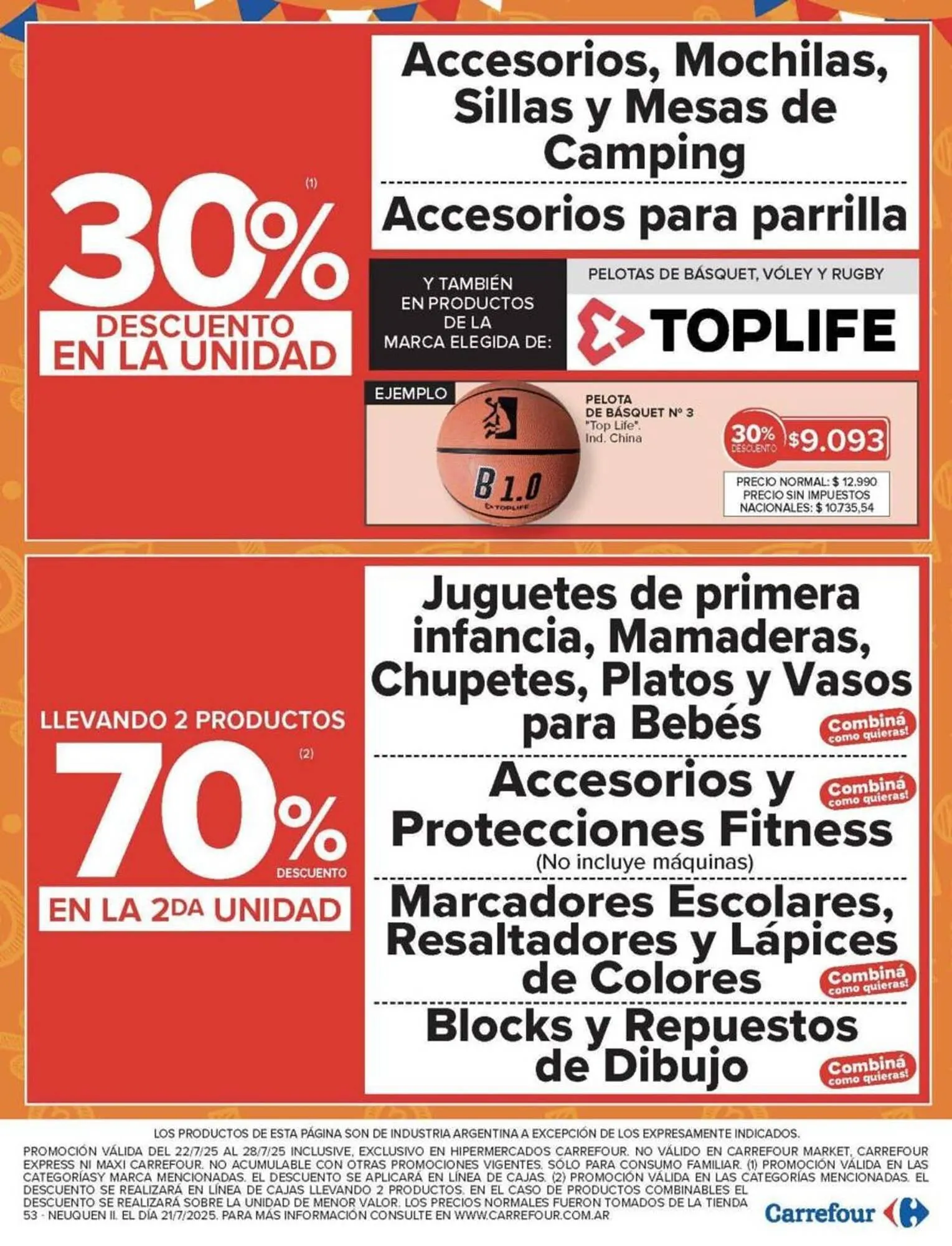 Ofertas de Catálogo Carrefour 22 de julio al 29 de julio 2025 - Página 23 del catálogo