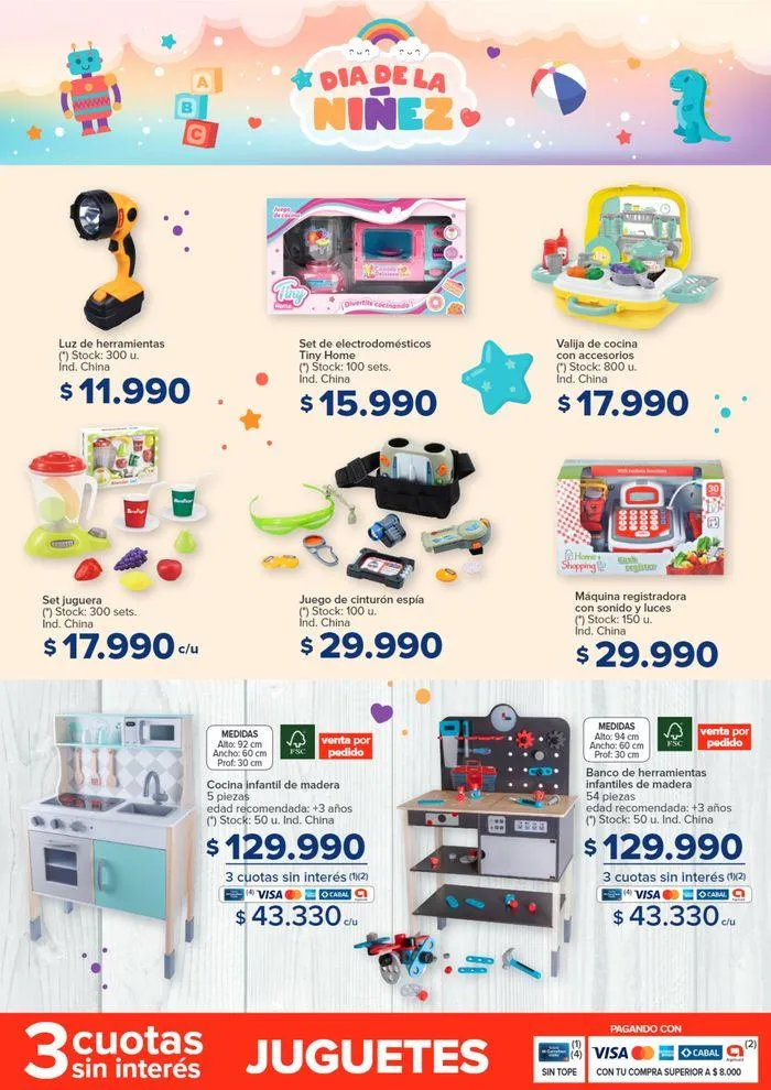 Ofertas de Catálogo Día de la Niñez Hiper 26 de julio al 19 de agosto 2024 - Página 14 del catálogo