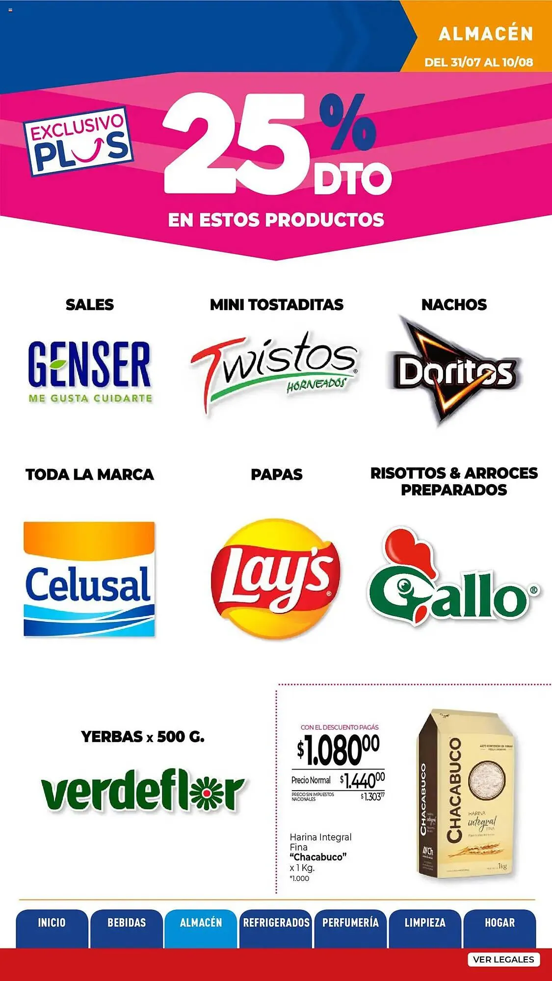 Ofertas de Catálogo La Anonima 31 de julio al 11 de agosto 2025 - Página 17 del catálogo