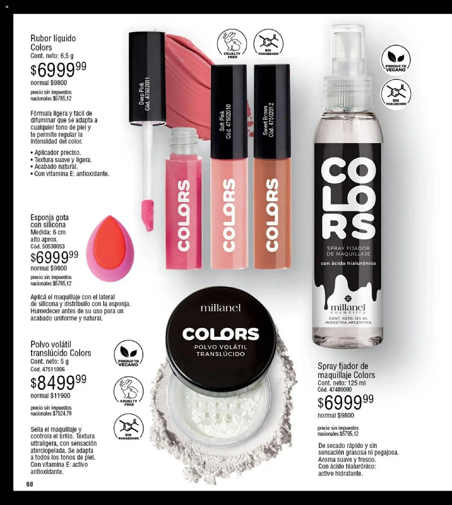 Ofertas de Catálogo Millanel Cosmética 5 de enero al 1 de febrero 2026 - Página 68 del catálogo