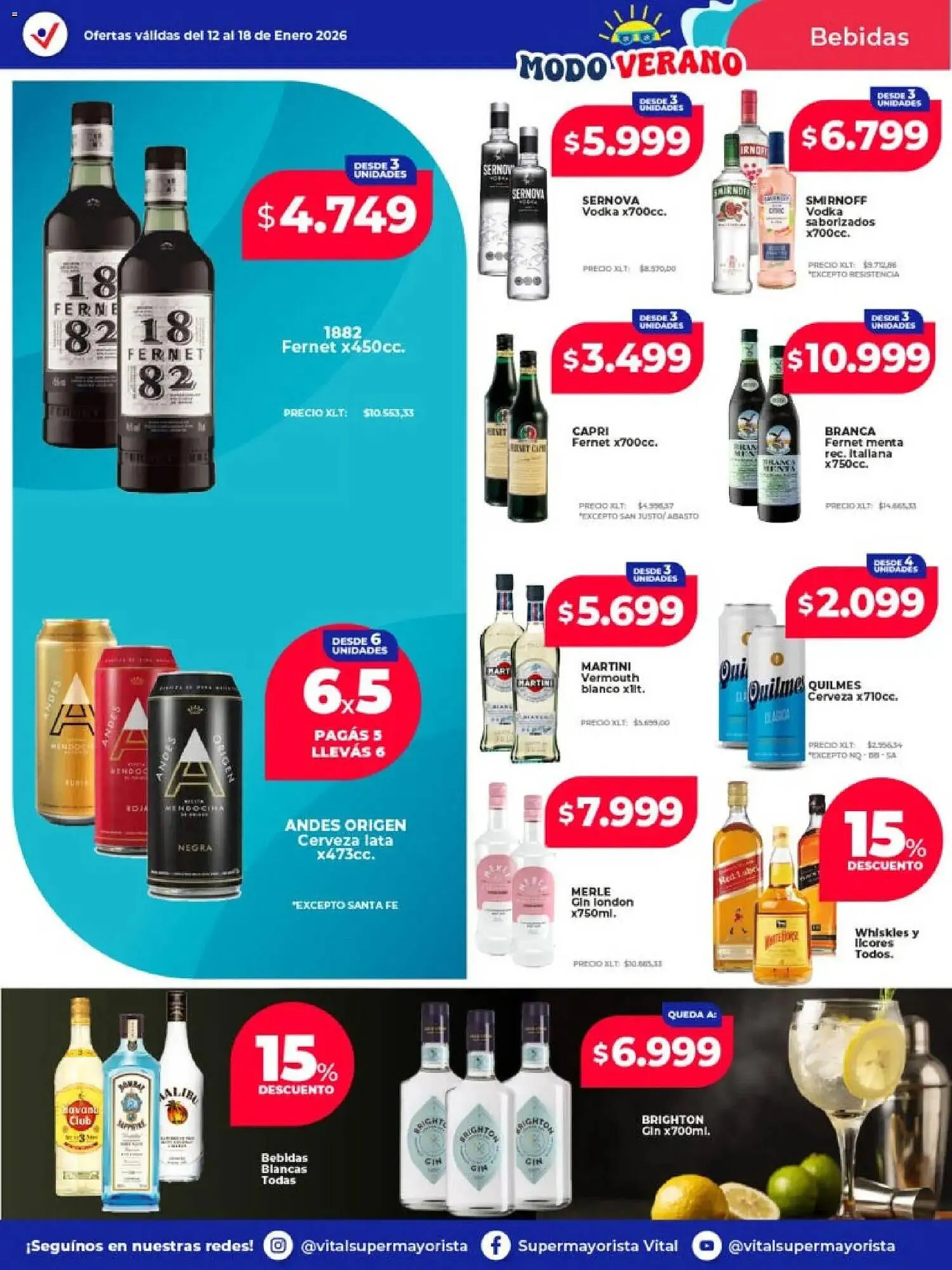 Ofertas de Catálogo Supermayorista Vital 12 de enero al 18 de enero 2026 - Página 21 del catálogo