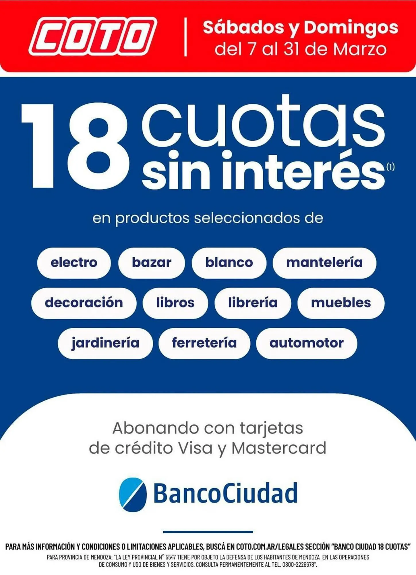 Ofertas de Catálogo Coto 7 de marzo al 31 de marzo 2026 - Página 1 del catálogo