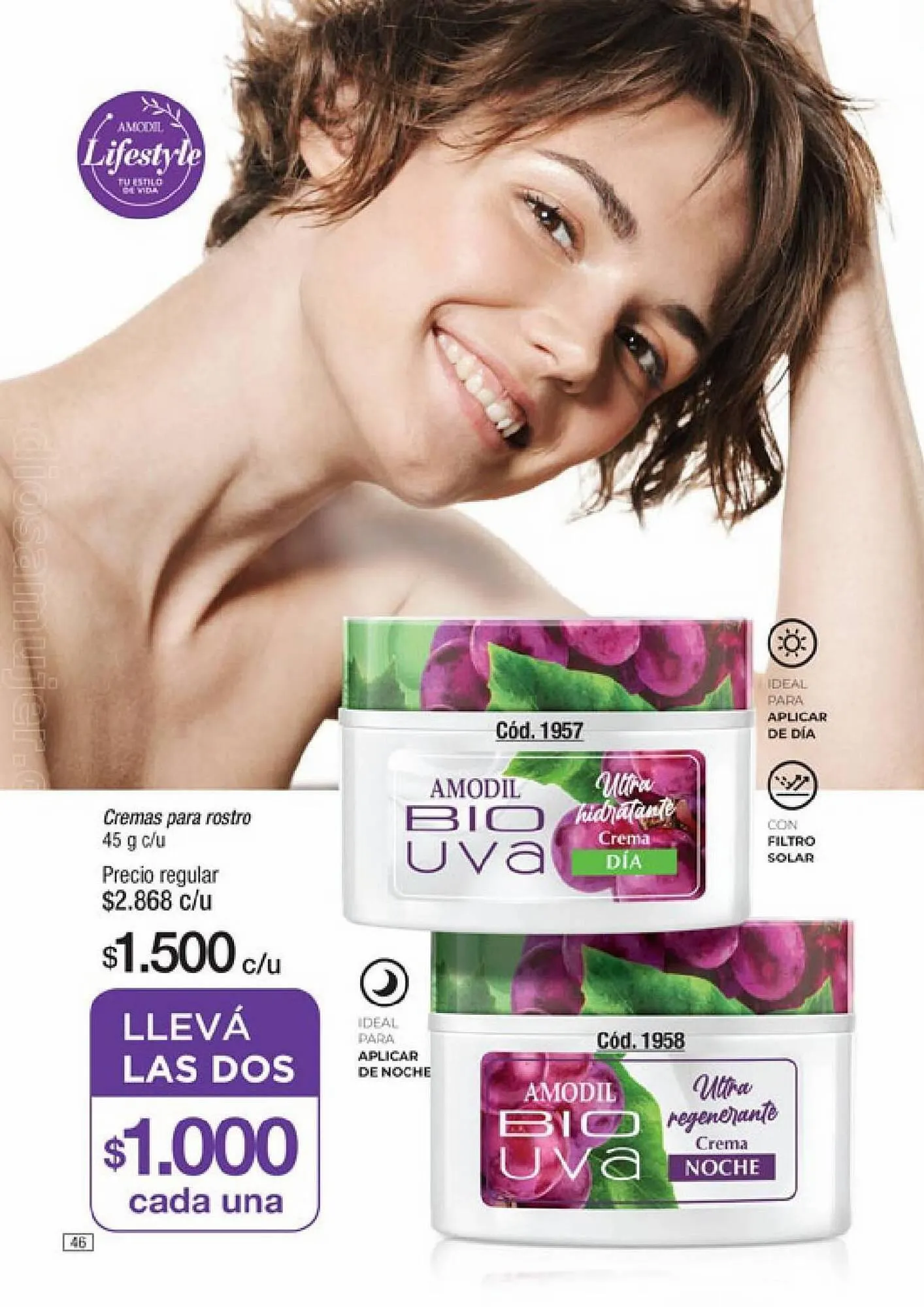 Ofertas de Catálogo Amodil 10 de agosto al 4 de septiembre 2023 - Página 46 del catálogo