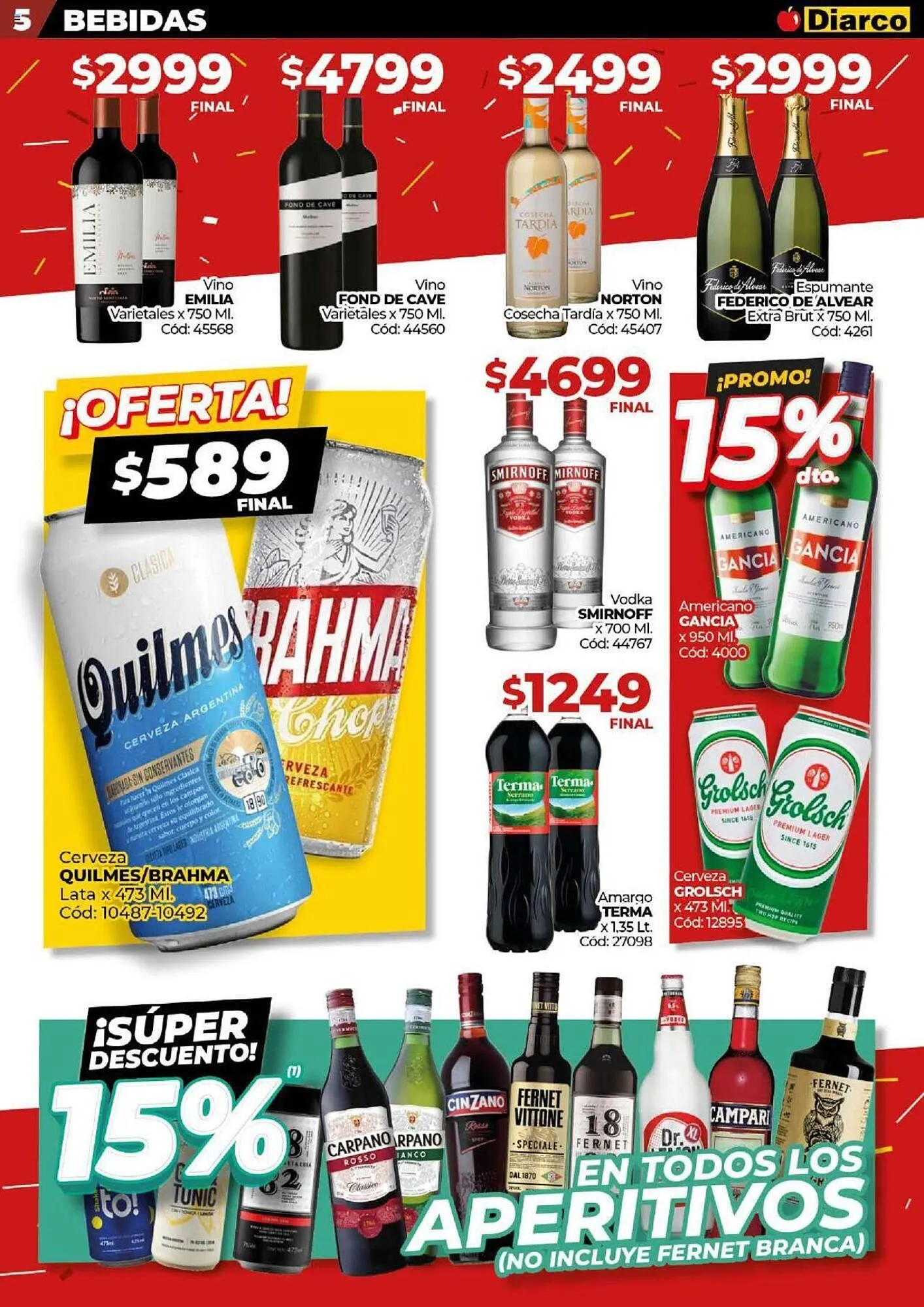 Ofertas de Catálogo Diarco 6 de mayo al 12 de mayo 2024 - Página 5 del catálogo