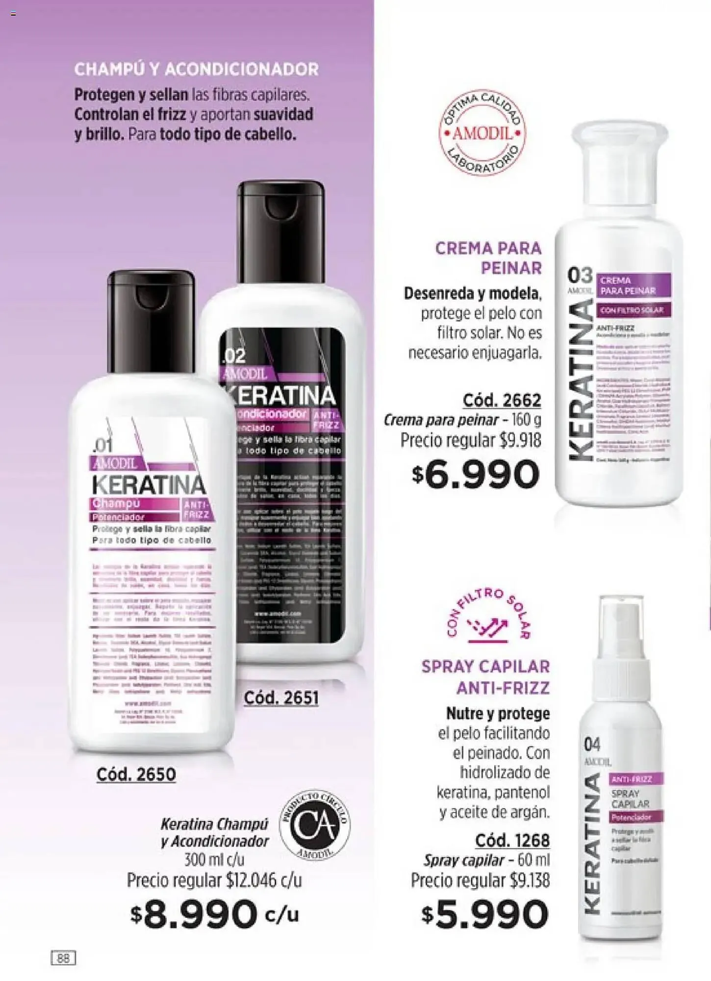 Ofertas de Catálogo Amodil 14 de octubre al 1 de diciembre 2025 - Página 88 del catálogo