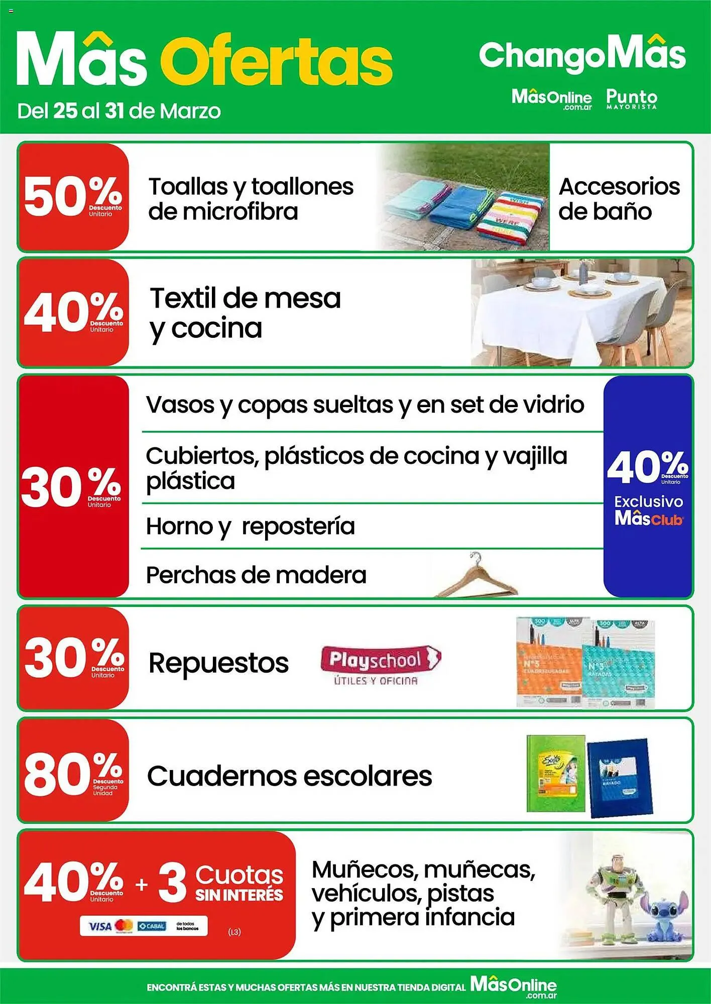 Ofertas de Catálogo Punto Mayorista 25 de marzo al 31 de marzo 2026 - Página 9 del catálogo