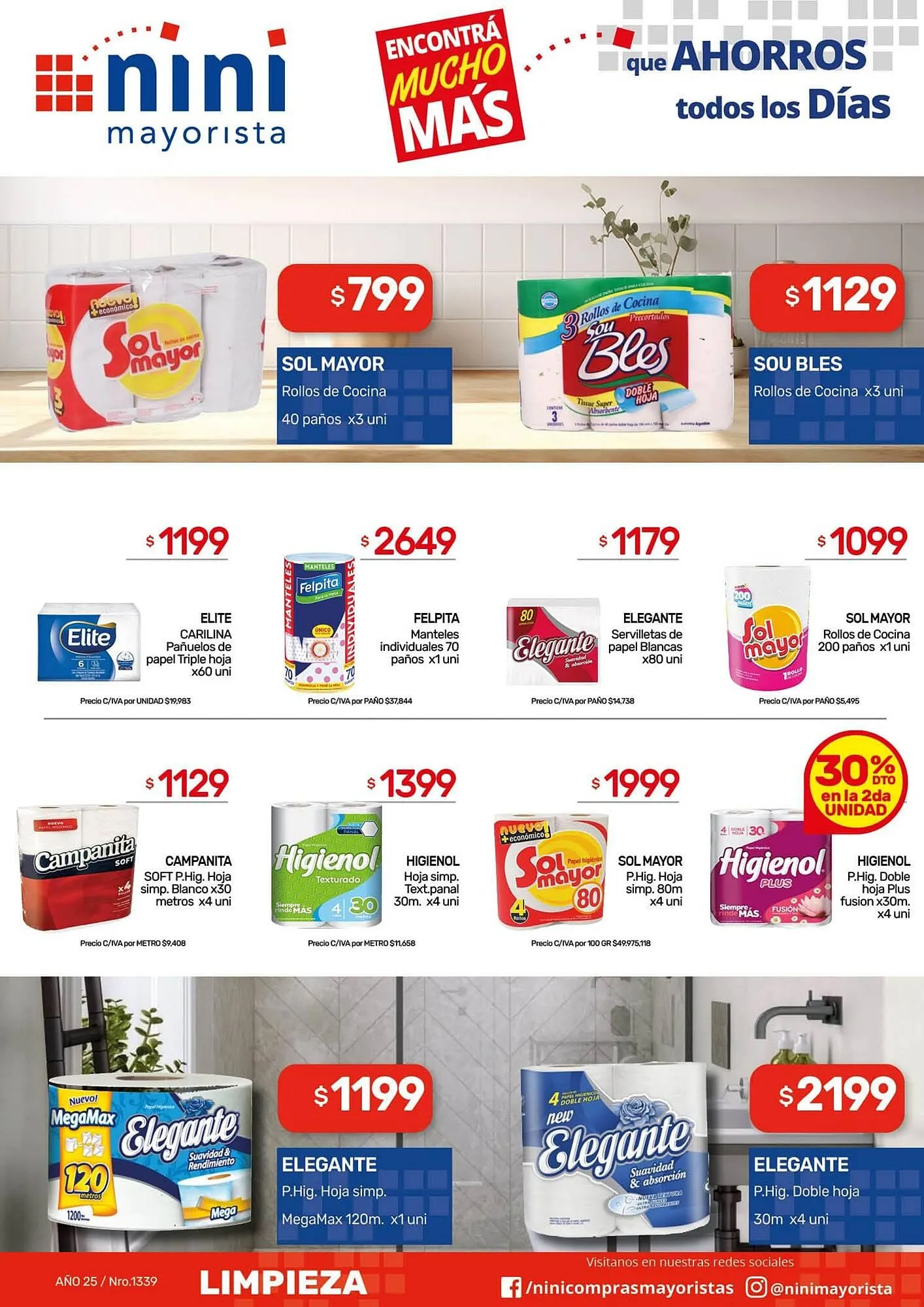 Ofertas de Catálogo Nini Mayorista 22 de diciembre al 28 de diciembre 2025 - Página 7 del catálogo