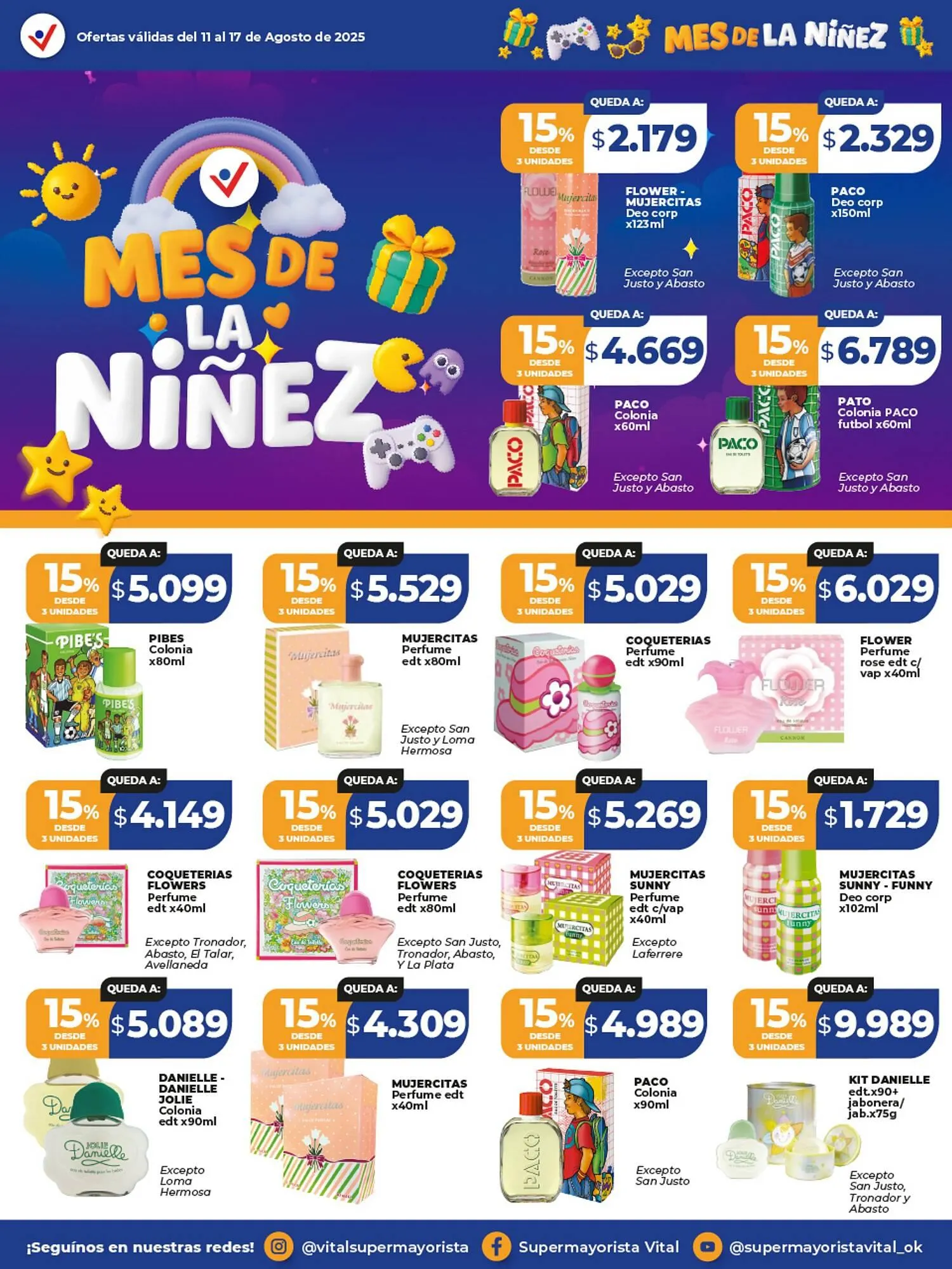 Ofertas de Catálogo Supermayorista Vital 11 de agosto al 17 de agosto 2025 - Página 7 del catálogo