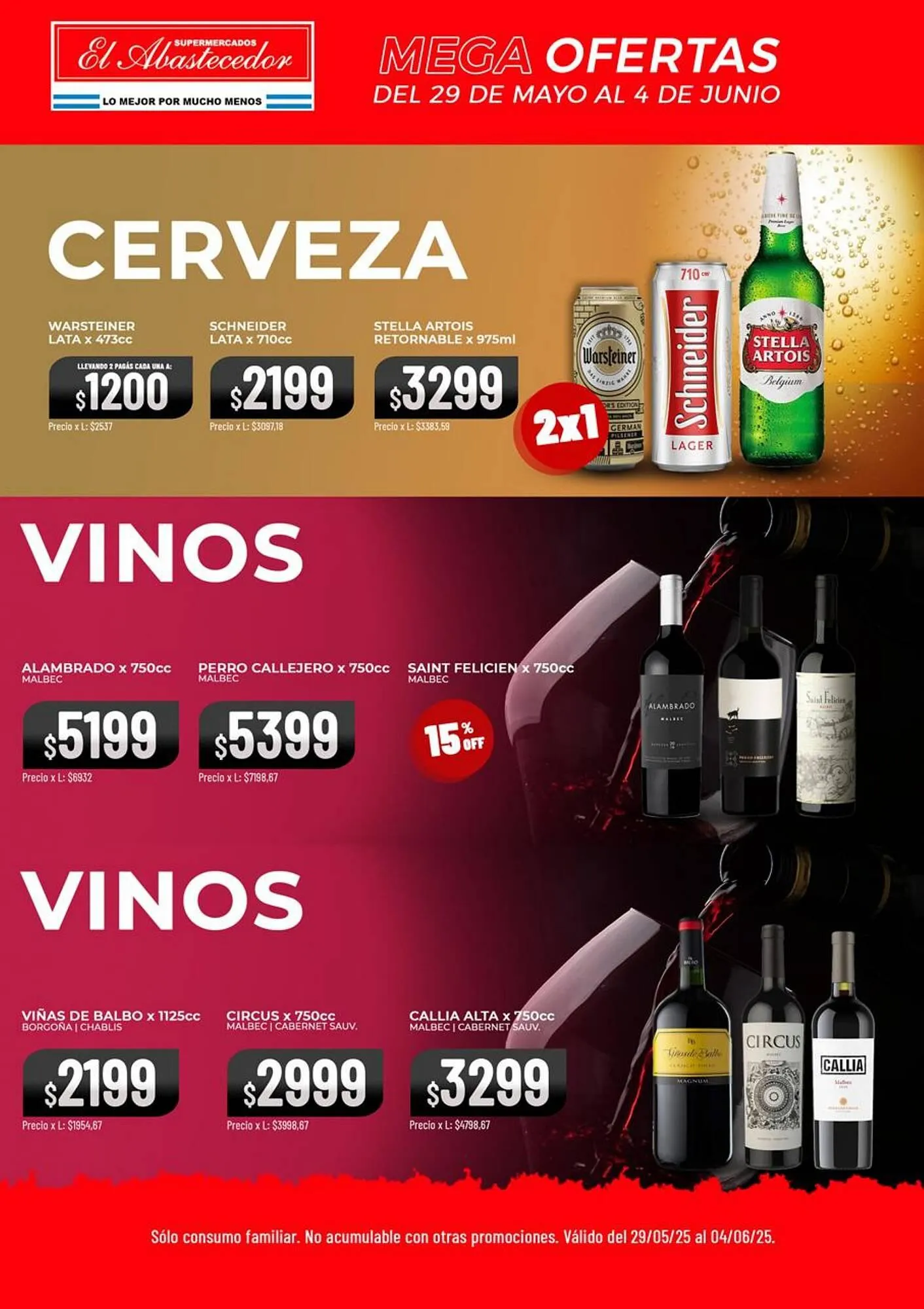 Ofertas de Catálogo El Abastecedor 29 de mayo al 4 de junio 2025 - Página 11 del catálogo