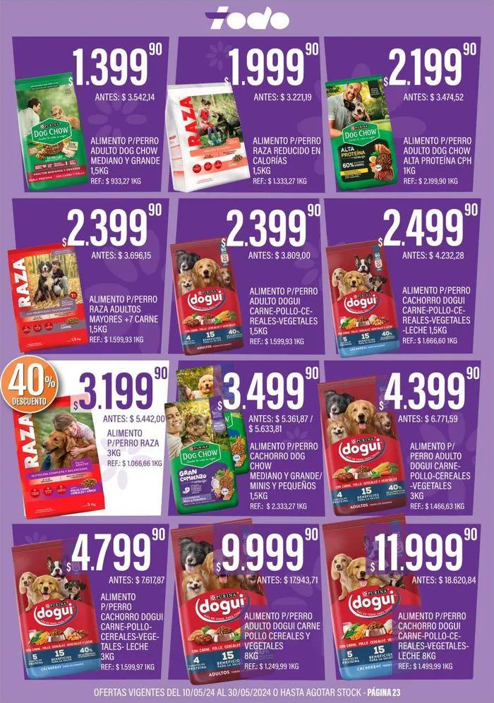 Ofertas de Catálogo Supermercados Todo 10 de mayo al 30 de mayo 2024 - Página 23 del catálogo