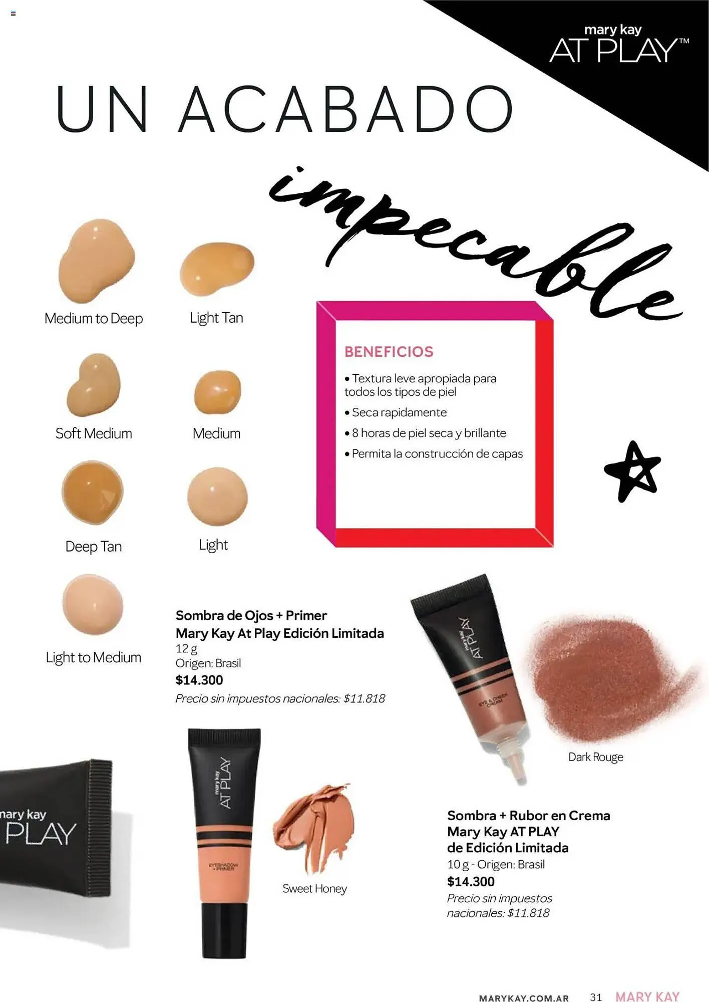 Ofertas de Catálogo Mary Kay 1 de octubre al 31 de octubre 2025 - Página 31 del catálogo