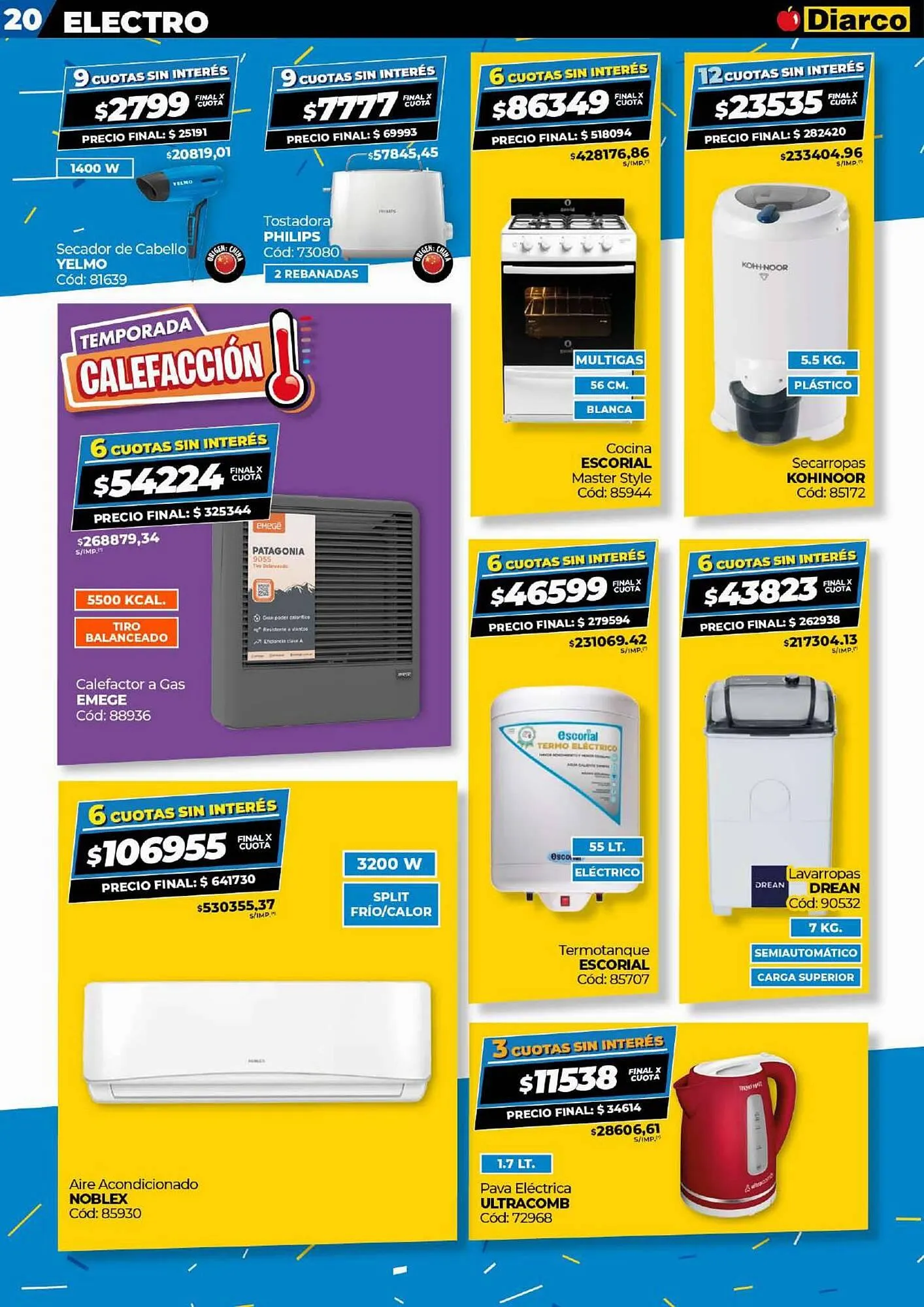 Ofertas de Catálogo Diarco 12 de mayo al 18 de mayo 2025 - Página 20 del catálogo