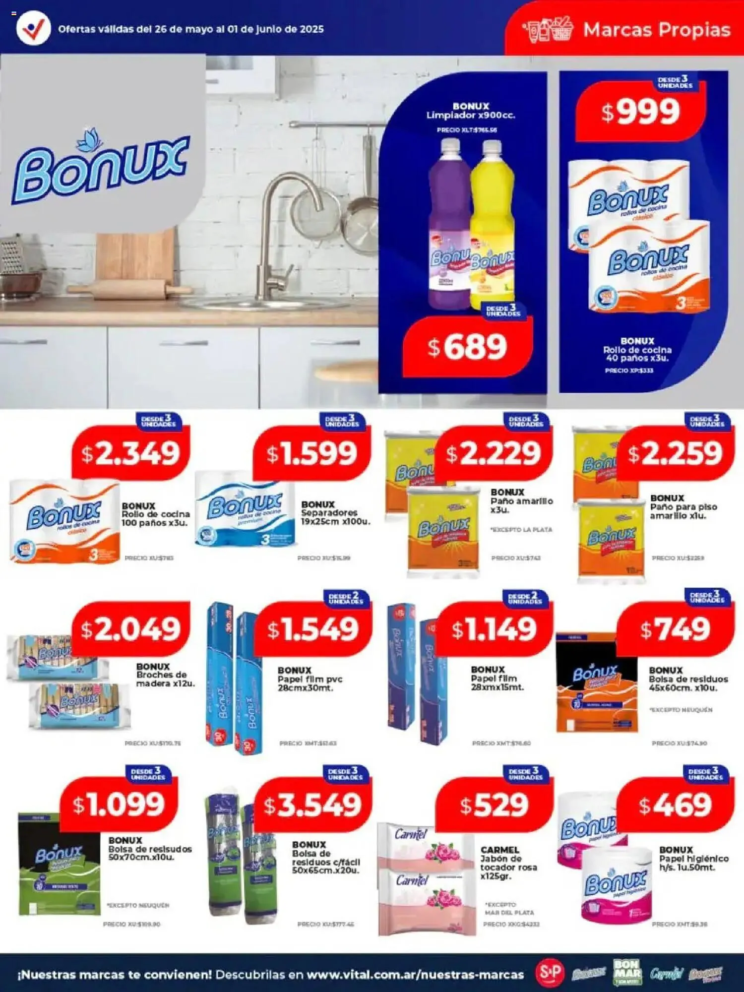 Ofertas de Catálogo Supermayorista Vital 26 de mayo al 2 de junio 2025 - Página 10 del catálogo