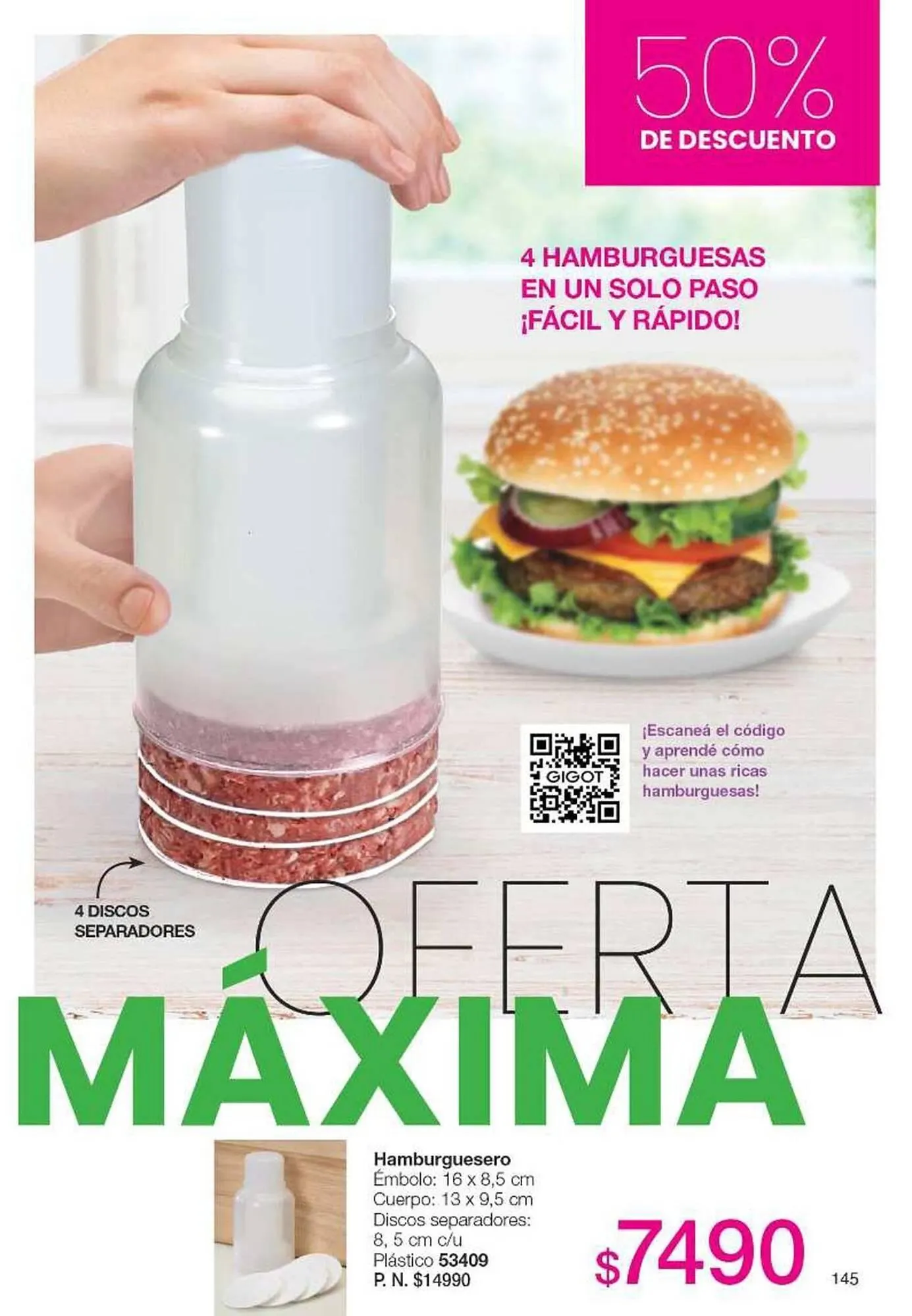 Ofertas de Catálogo Gigot 1 de julio al 31 de julio 2025 - Página 145 del catálogo