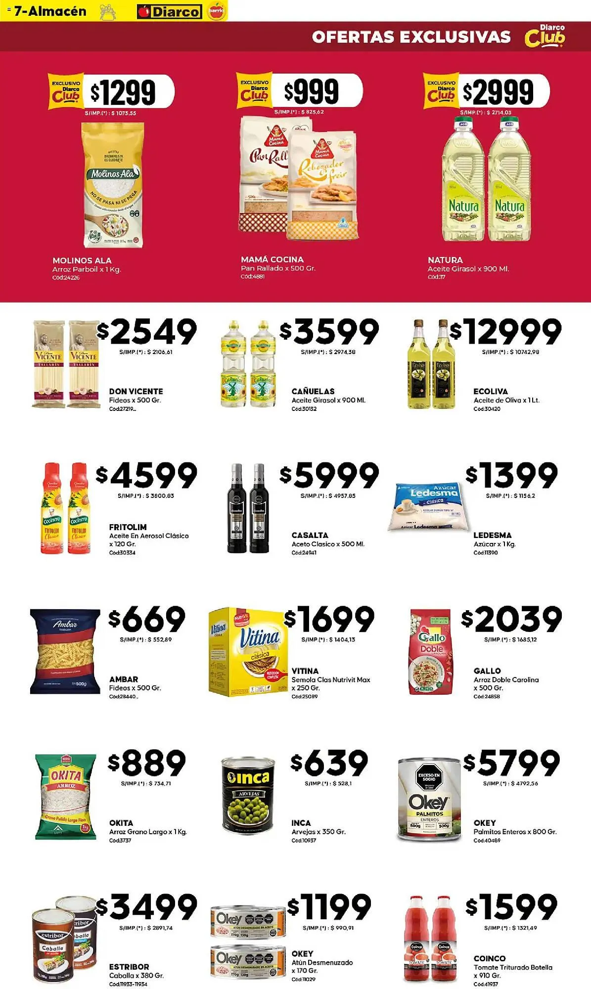 Ofertas de Catálogo Diarco 9 de marzo al 14 de marzo 2026 - Página 7 del catálogo