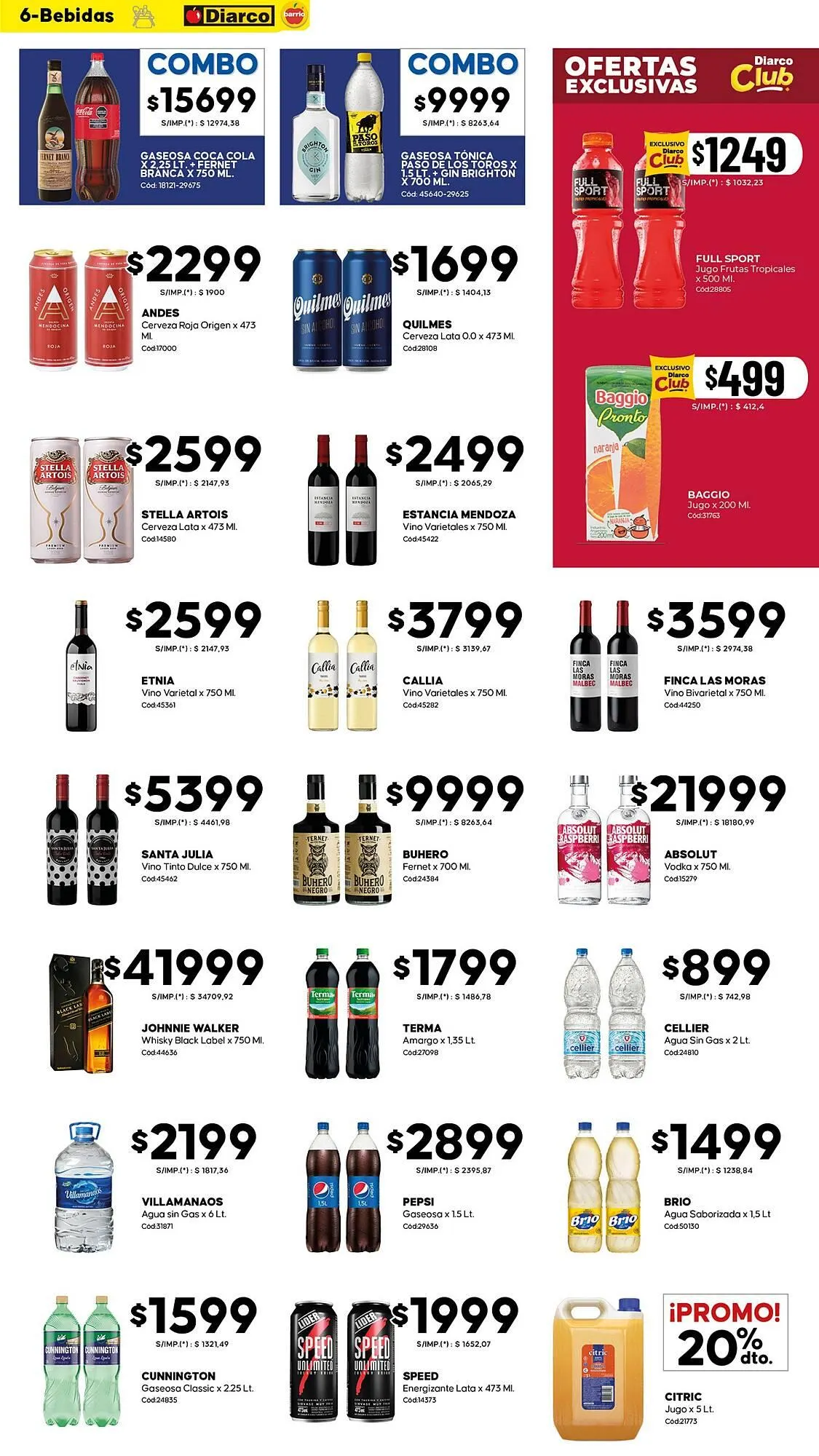 Ofertas de Catálogo Diarco 10 de noviembre al 14 de noviembre 2025 - Página 6 del catálogo