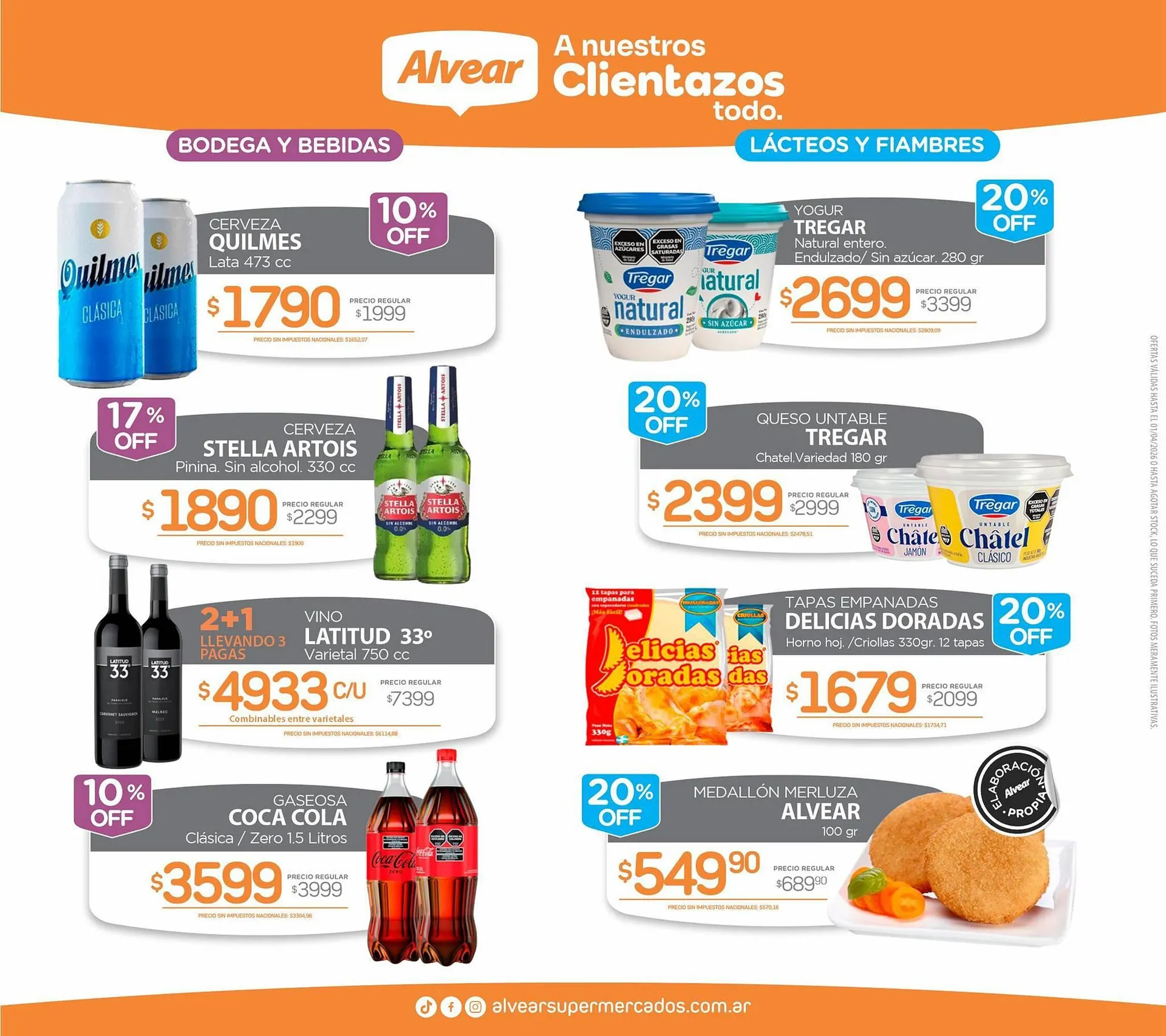 Ofertas de Catálogo Alvear 26 de marzo al 26 de marzo 2026 - Página 1 del catálogo