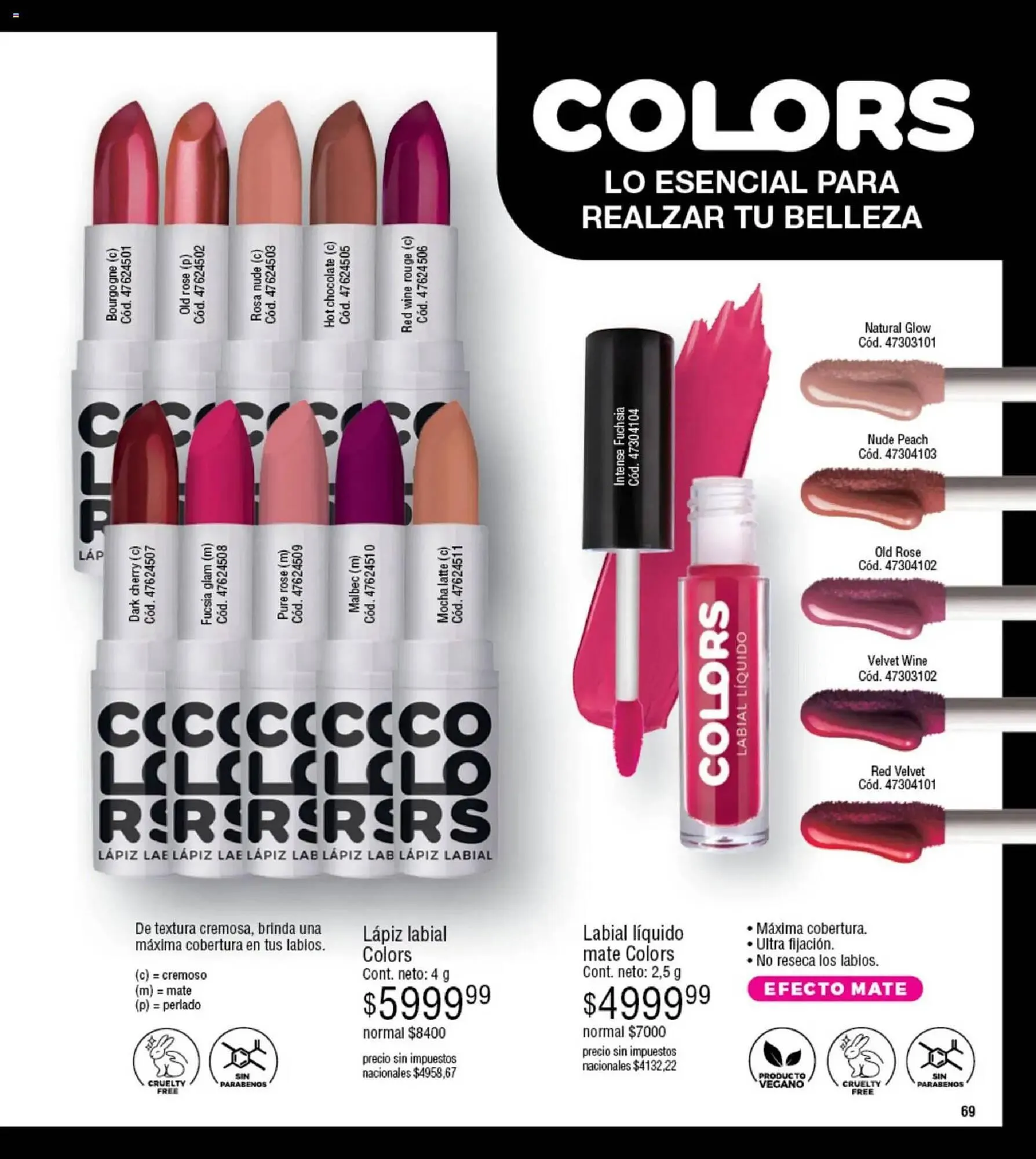 Ofertas de Catálogo Millanel Cosmética 5 de enero al 1 de febrero 2026 - Página 69 del catálogo