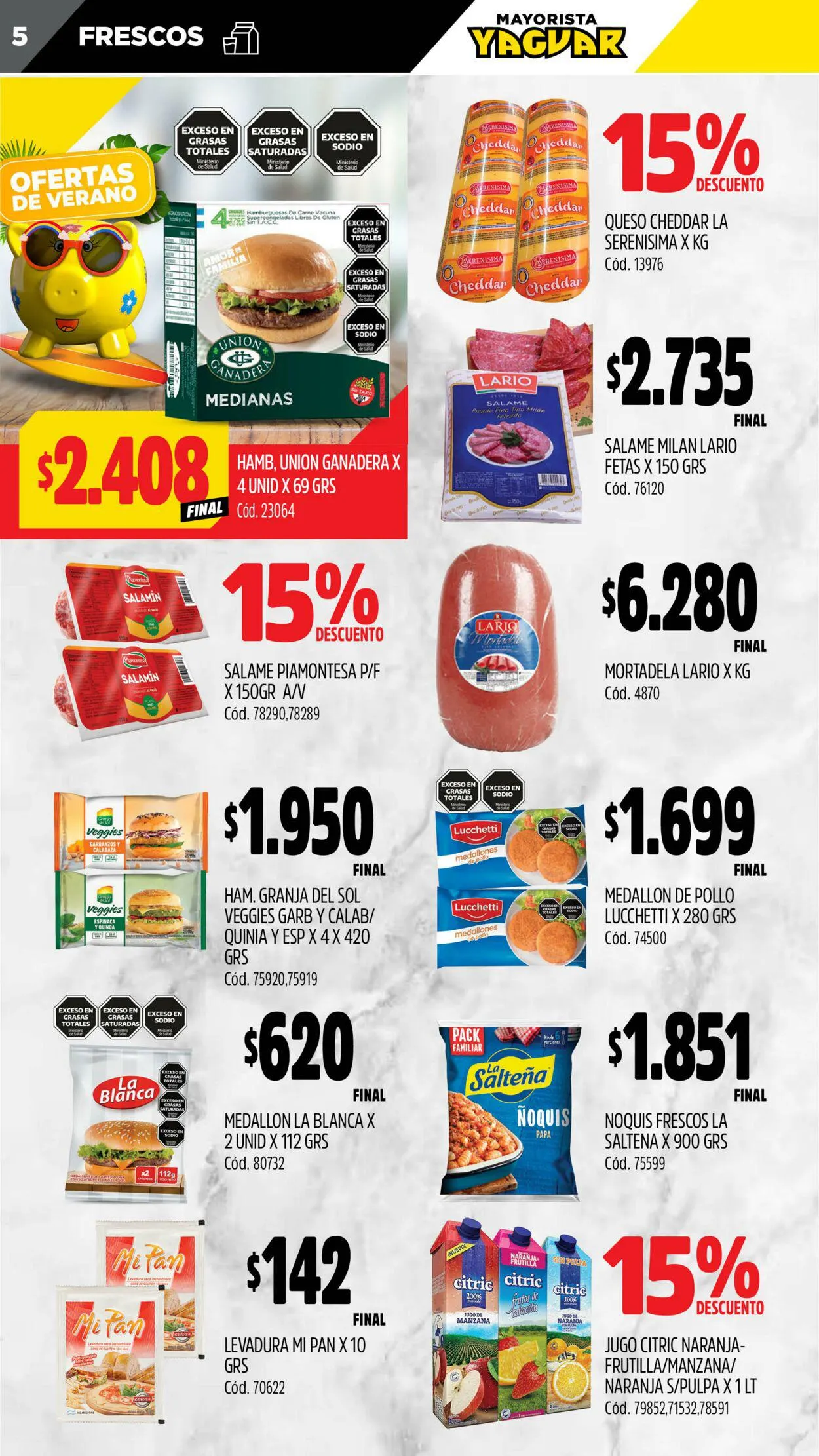 Ofertas de Yaguar - General Roca 8 de enero al 14 de enero 2024 - Página 5 del catálogo