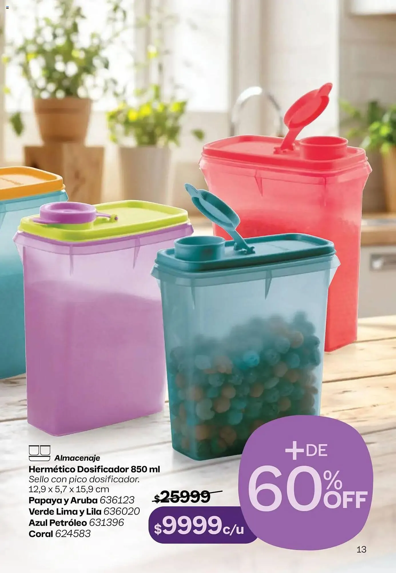 Ofertas de Catálogo Tupperware 9 de abril al 22 de abril 2025 - Página 13 del catálogo