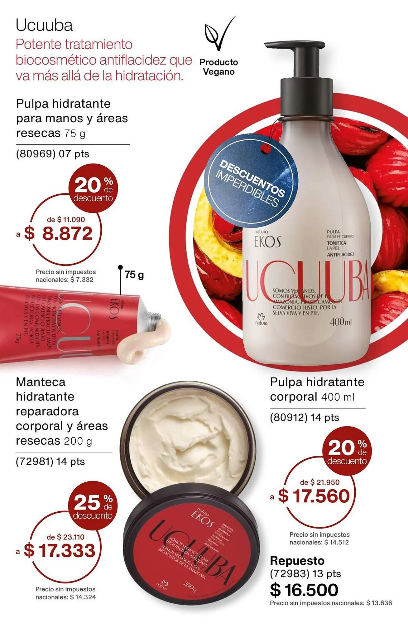 Ofertas de Catálogo Natura 1 de octubre al 31 de diciembre 2025 - Página 187 del catálogo