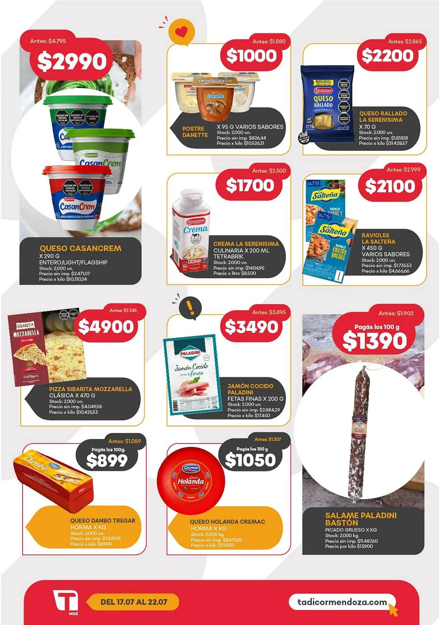 Ofertas de Catálogo Supermercados Tadicor 16 de julio al 24 de julio 2025 - Página 6 del catálogo