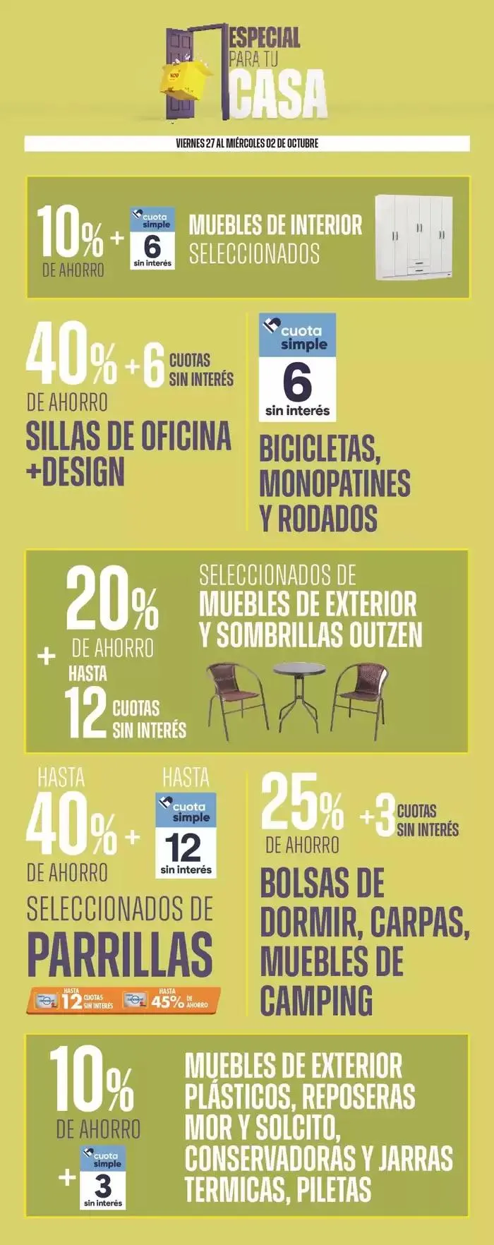 Ofertas de Ofertas Supermercados Vea 13 de septiembre al 3 de octubre 2024 - Página 1 del catálogo