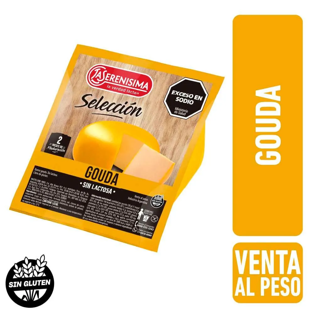 Queso Gouda Paquete X Kg La Serenisima