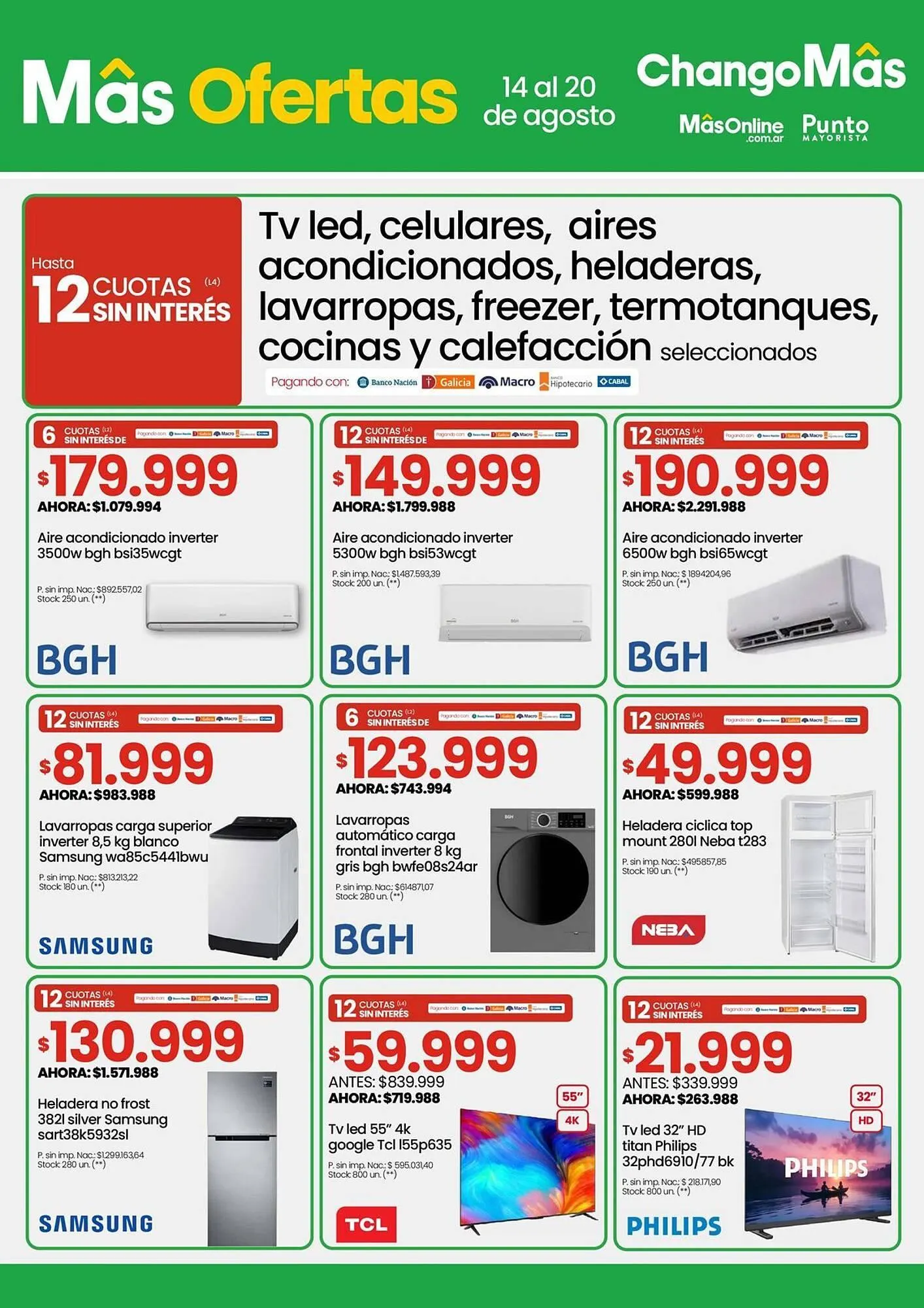 Ofertas de Catálogo Changomas 14 de agosto al 20 de agosto 2025 - Página 11 del catálogo