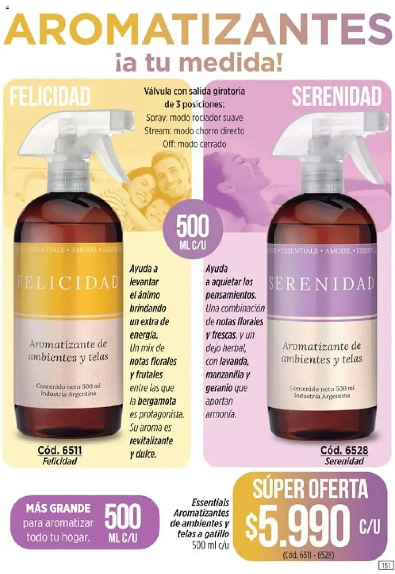 Ofertas de Catálogo Amodil 18 de julio al 31 de julio 2025 - Página 151 del catálogo