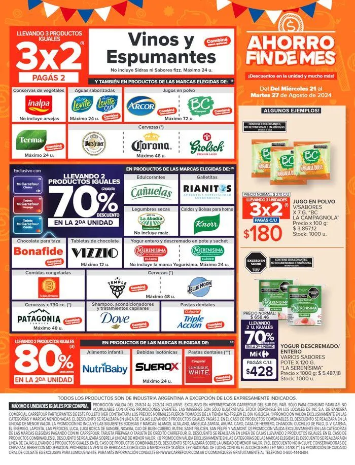 Ofertas de Ofertas y promociones actuales 21 de agosto al 27 de agosto 2024 - Página 26 del catálogo