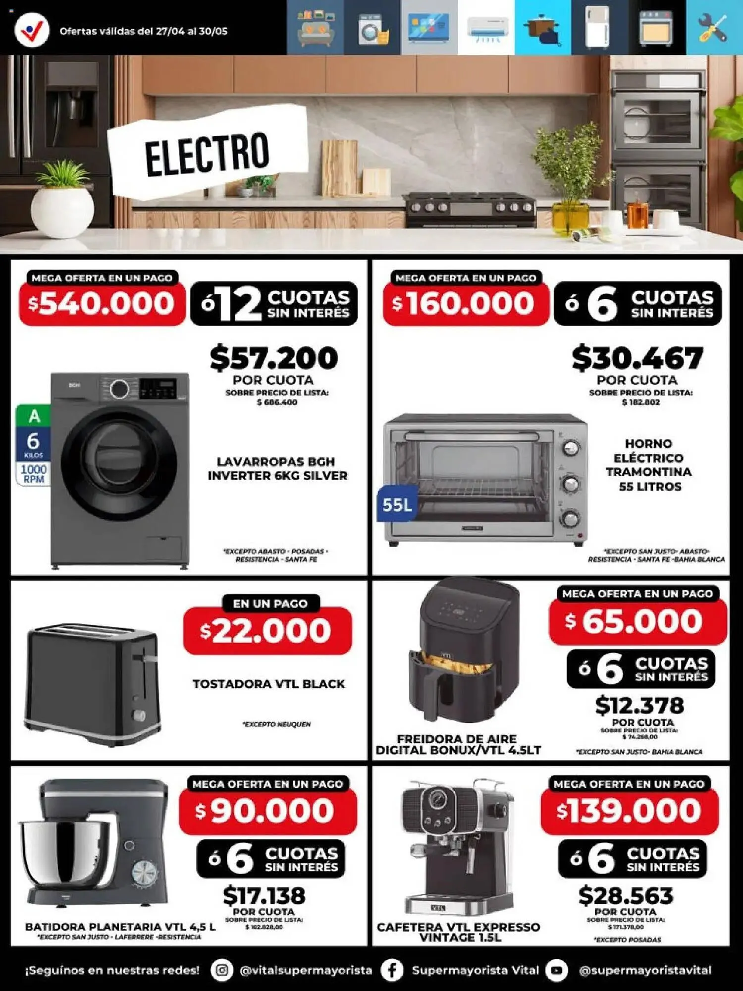 Ofertas de Catálogo Supermayorista Vital 27 de abril al 3 de mayo 2026 - Página 2 del catálogo